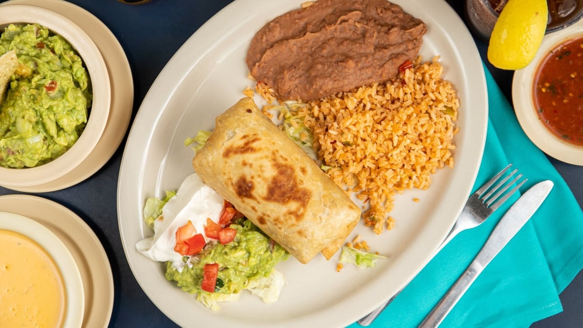Chimichanga Plate