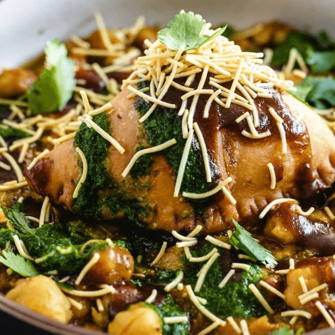 10. Samosa Chaat