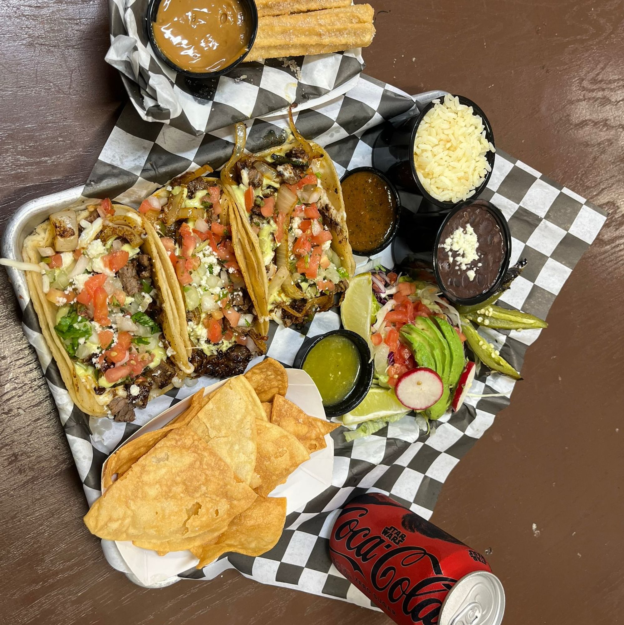 Mariachi Trio Tacos Combo