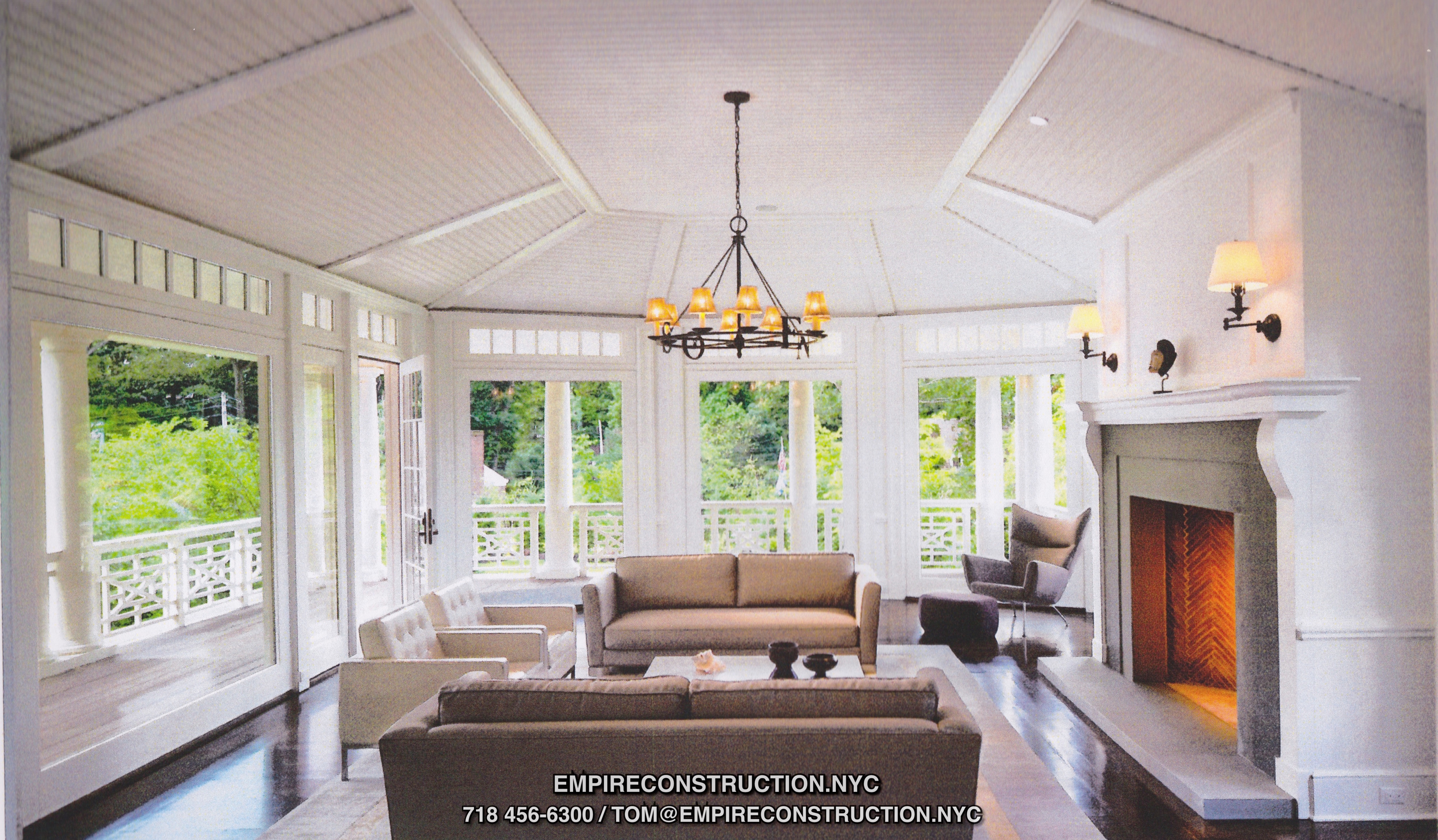 Interiors, Living Rooms, Libraries by Empire. Bring your ideas and we will make them into a reality. Libraries, cabinets, european furniture, shelves, drawers, vanities,  entertainment centers,  wardrobes, dressers, storage chests, fireplace mentols build inns, tables, chairs,  beds, floors, paneling, running trims,  casework, decorative woodworking, Planning, interior designing, construction and installation, we will assist you at all steps of the way. 