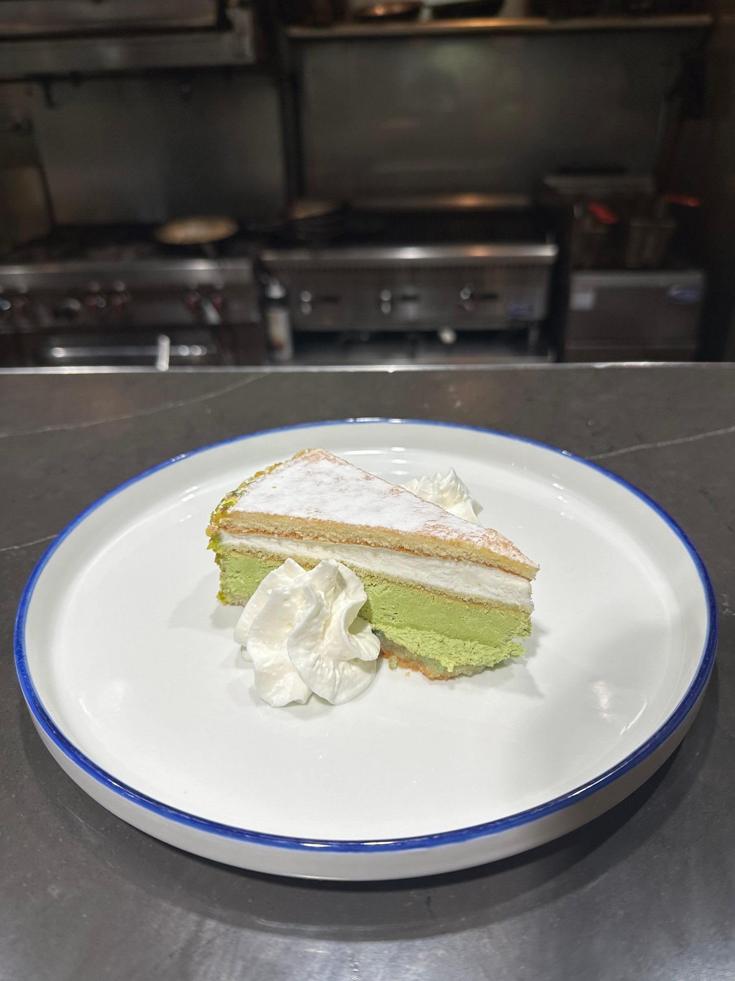 Ricotta & Pistachio Cake