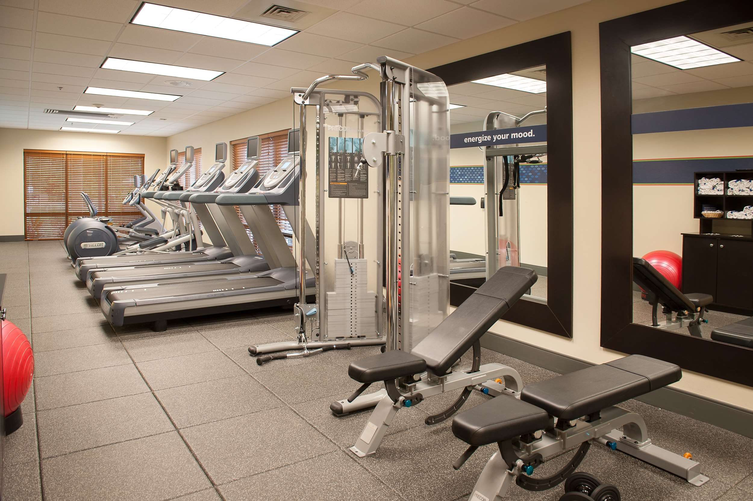 Health club  fitness center  gym