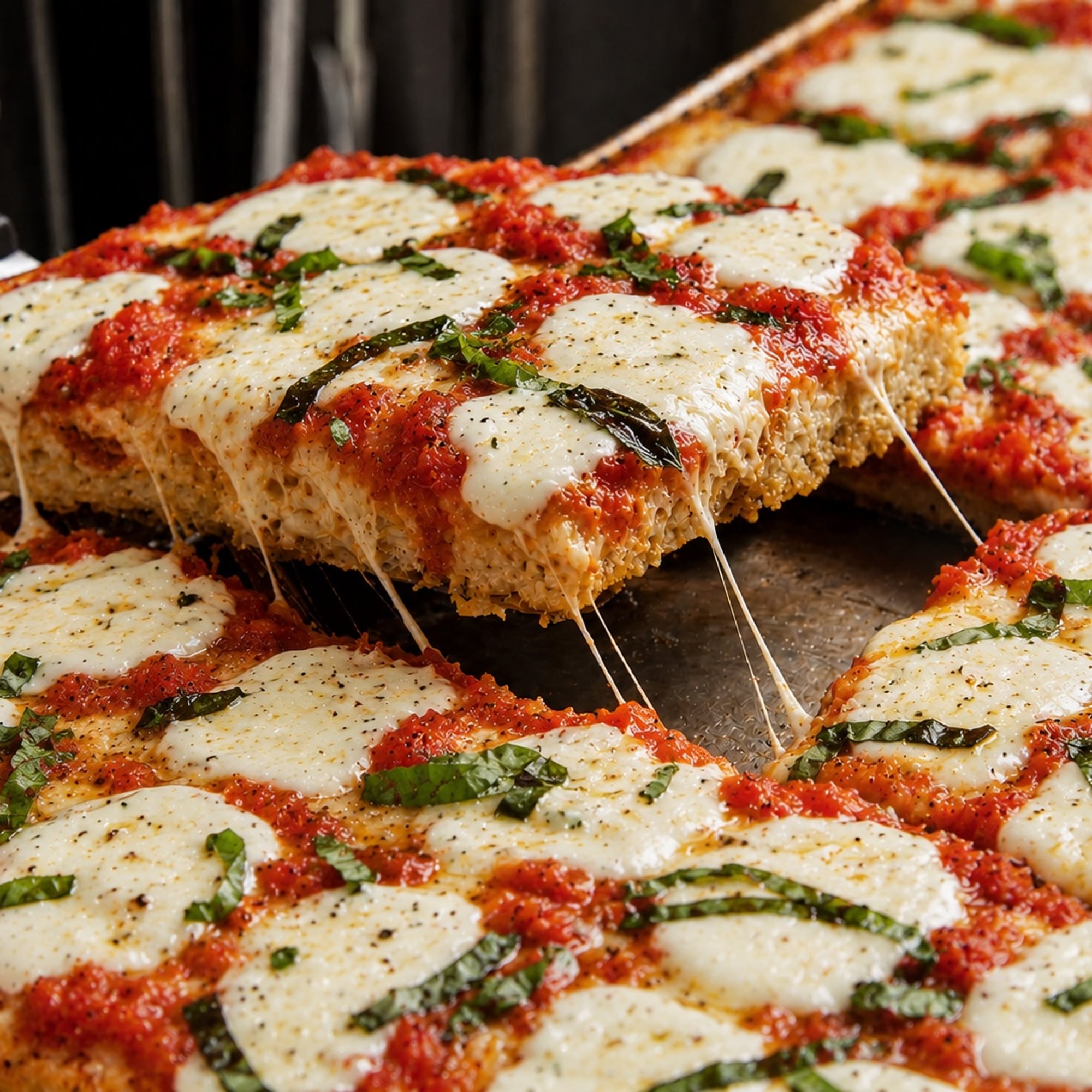 Sicilian Margherita Pizza