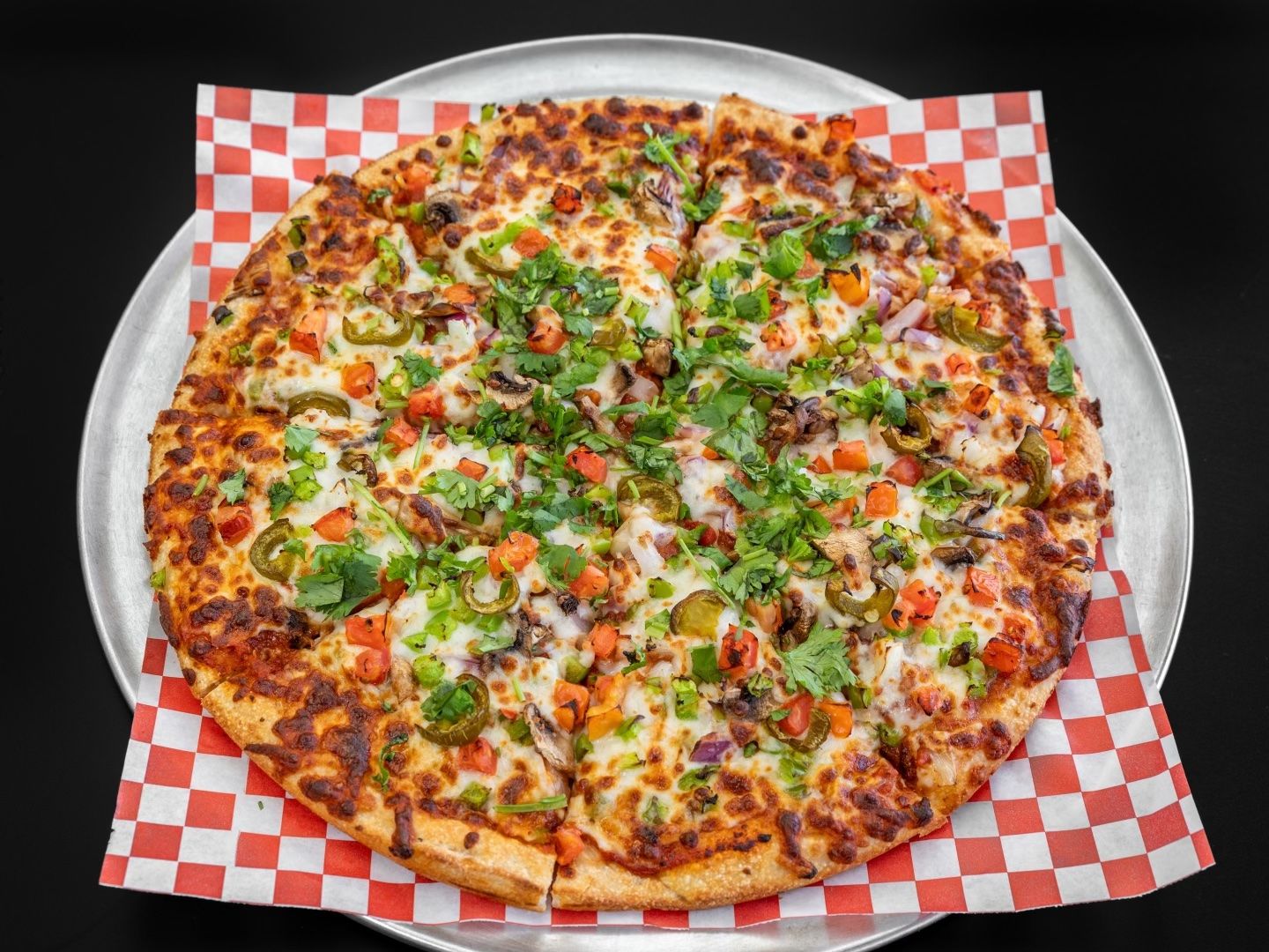 Punjabi Veggie Pizza