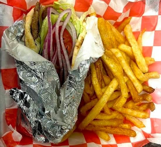 Lamb & Beef Gyro Platter