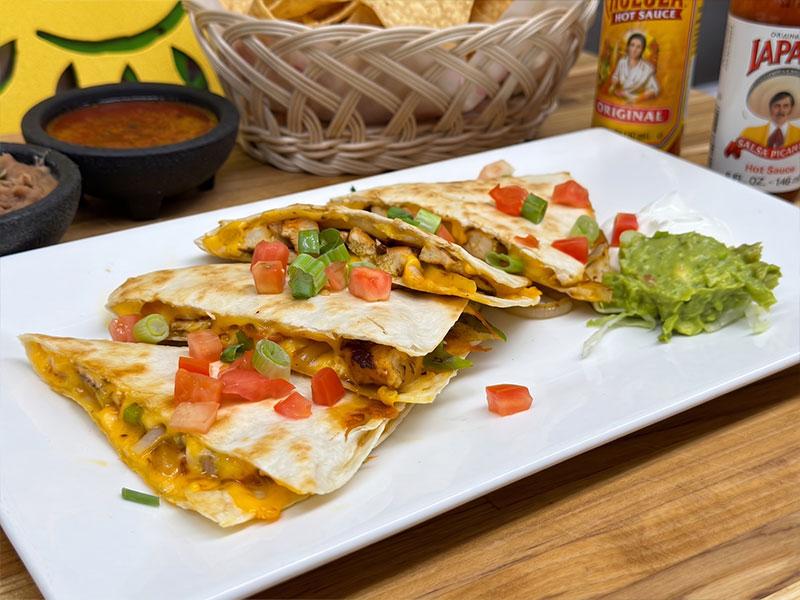 L/Chicken Fajita Quesadilla