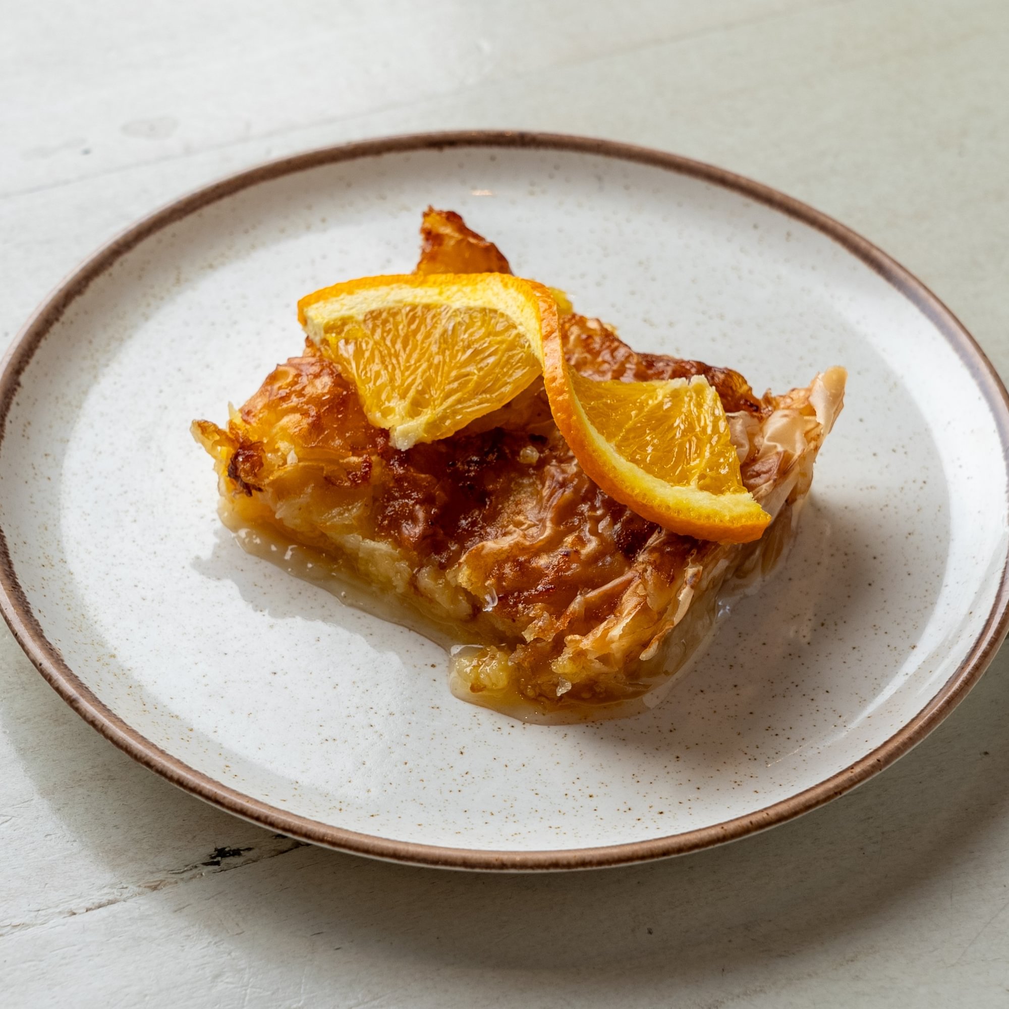 "Portokalopita" Orange Pie