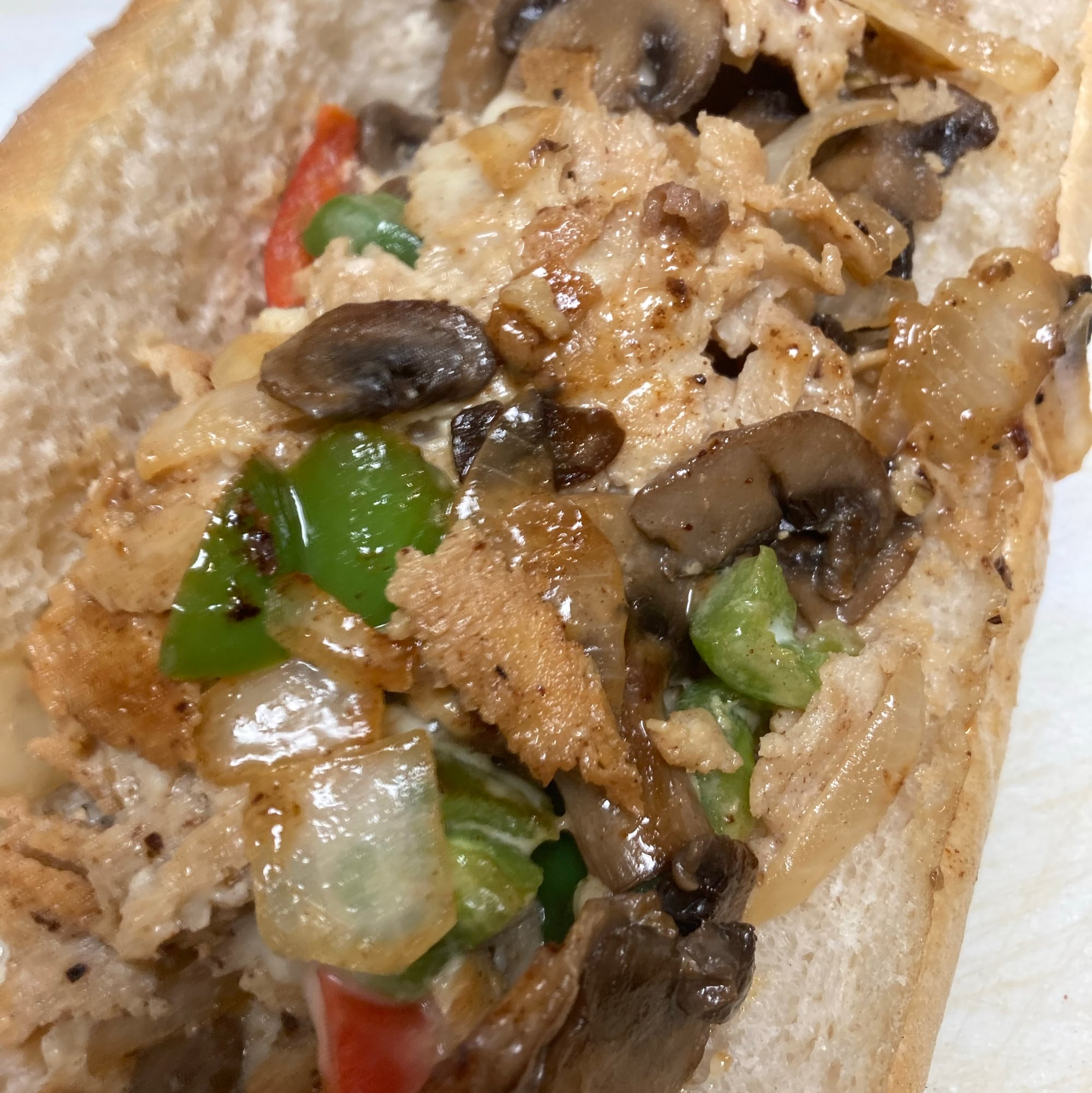 Ultimate Chicken Cheesesteak