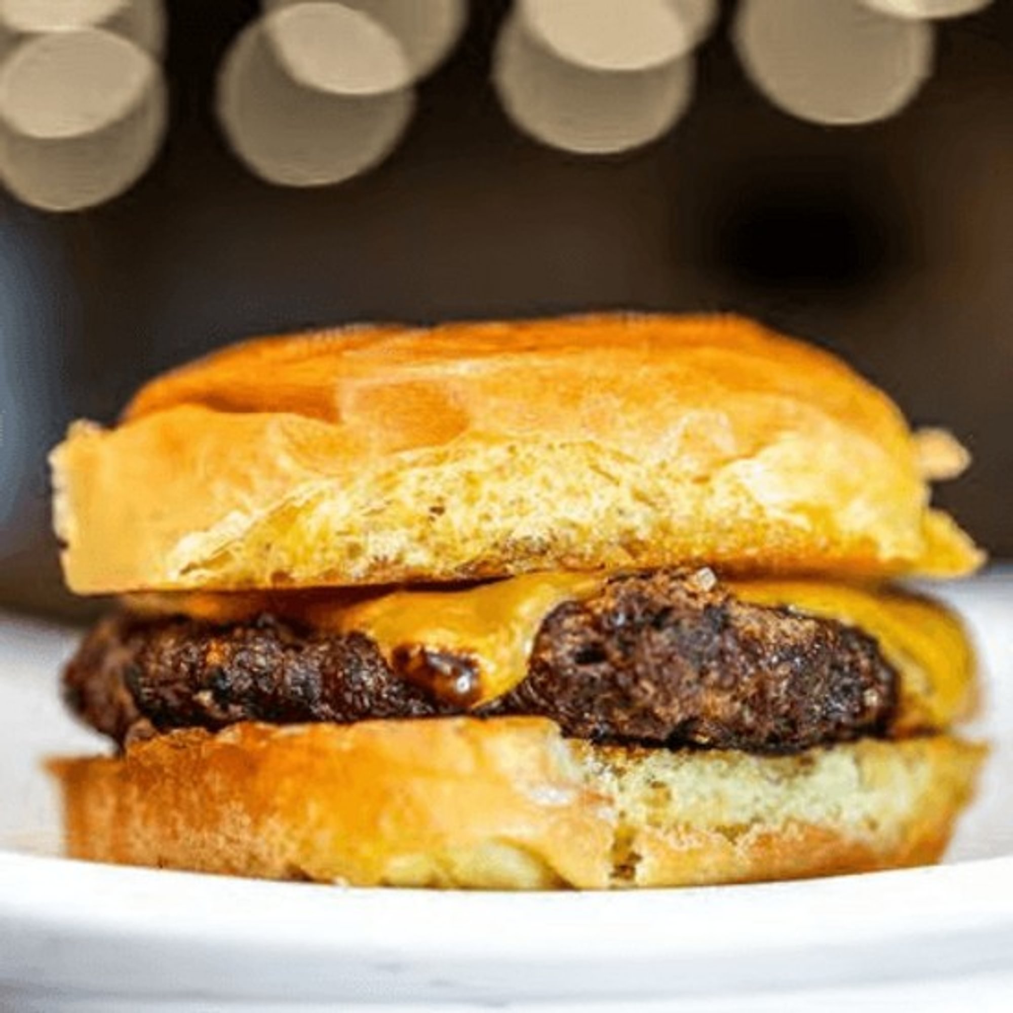 Cheese Burger (Well Done)
