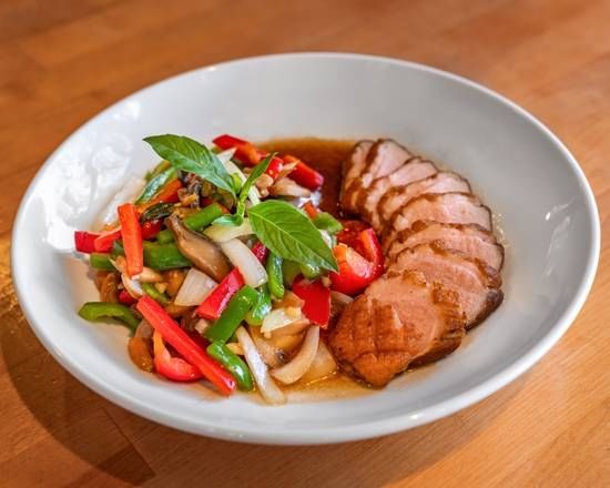 Basil Stir-Fried Duck