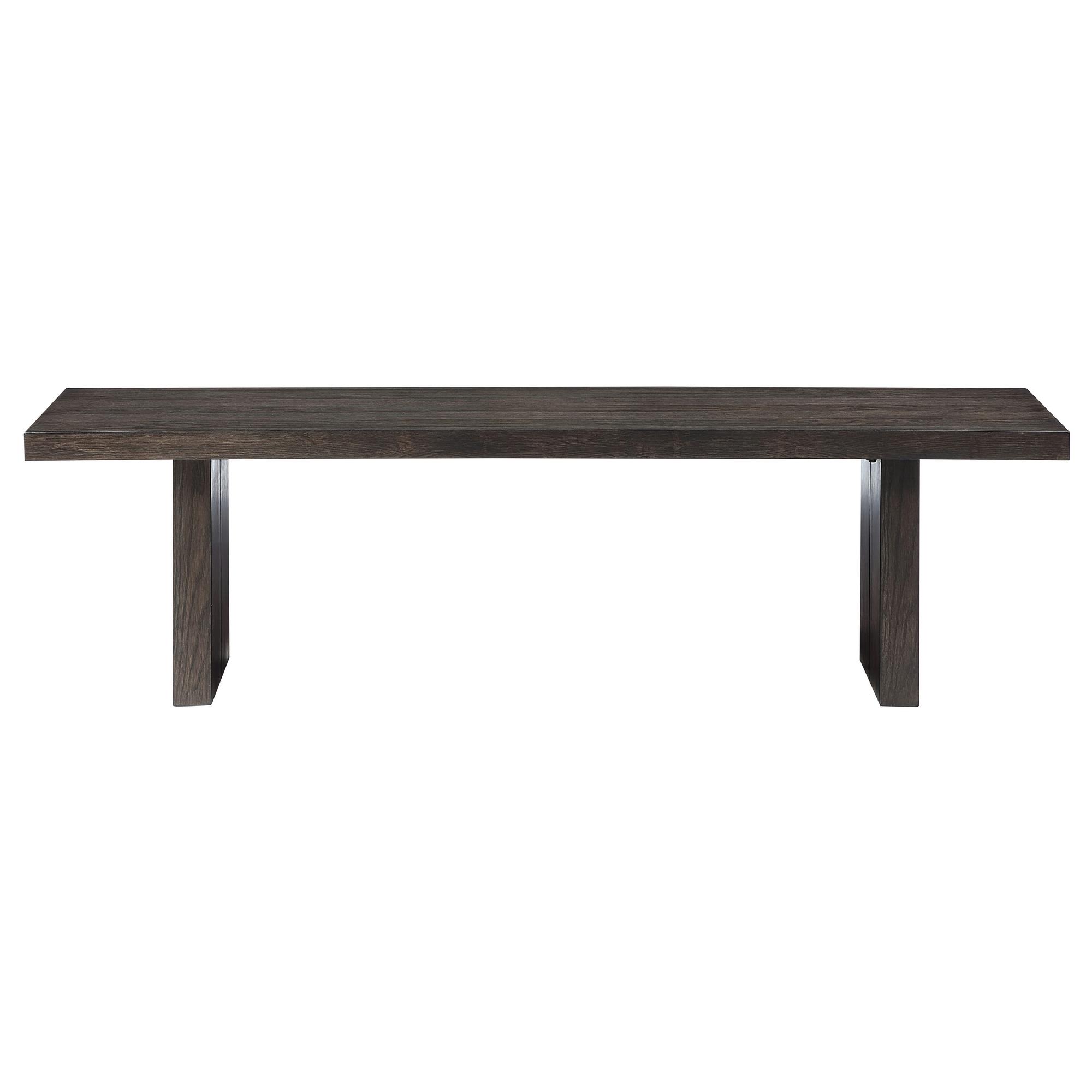 Evan Dining Bench - Brown