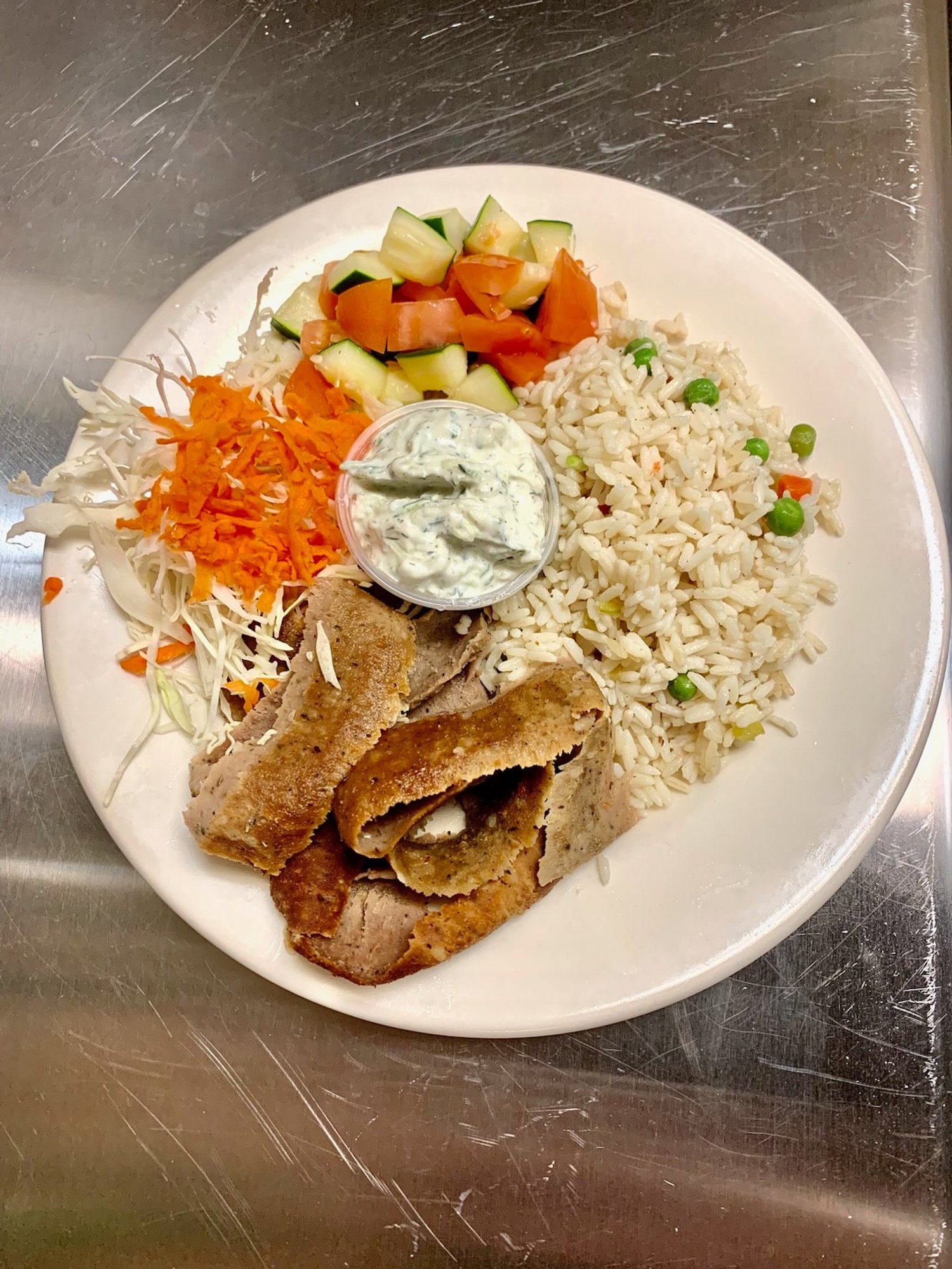 Gyro Rice Bowl