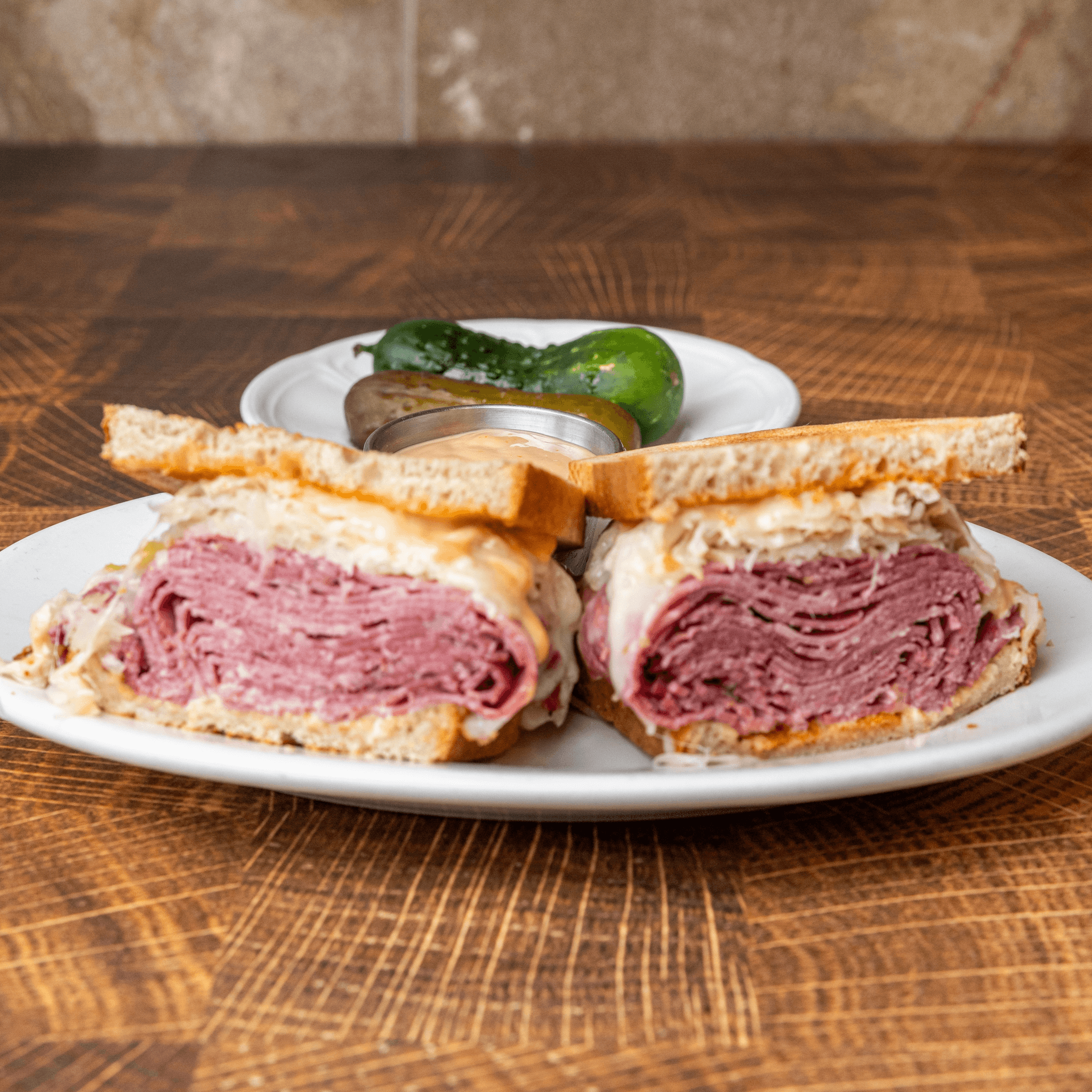 Reuben with Corned Beef