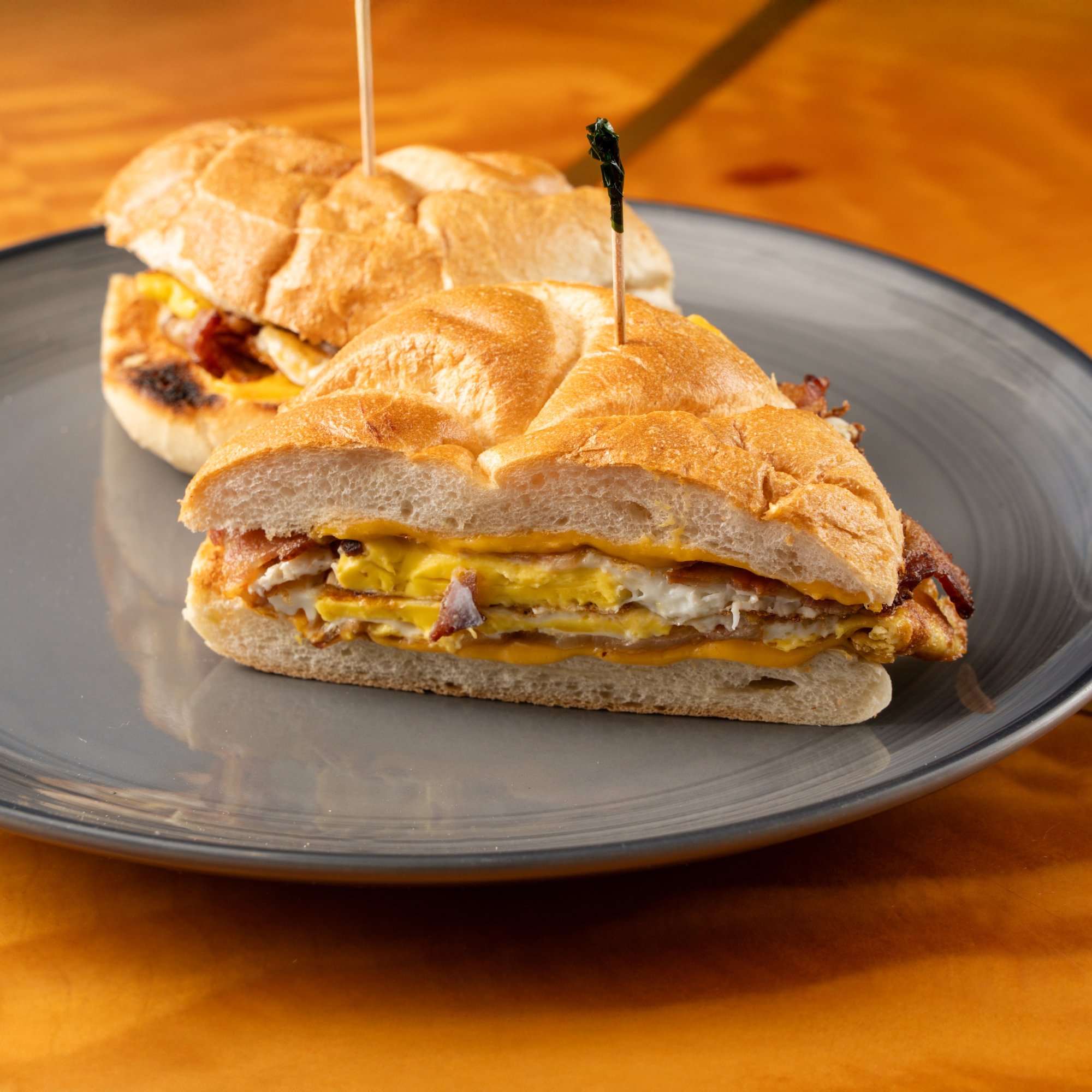 Bacon, Ham or Sausage and Egg Sandwich