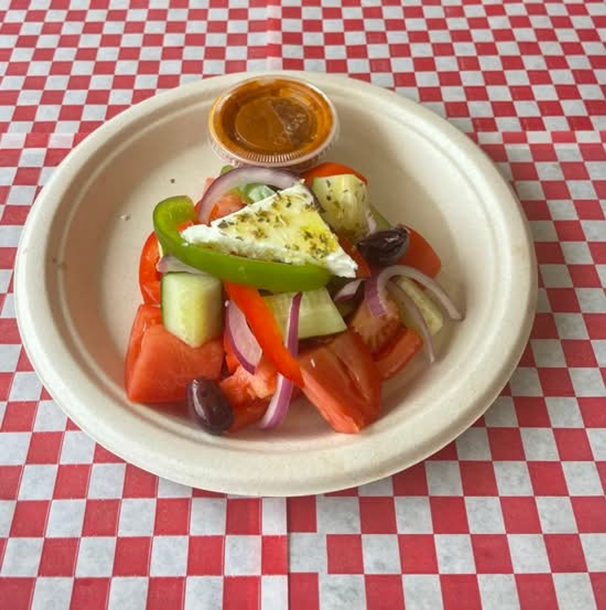Half Greek Country Salad