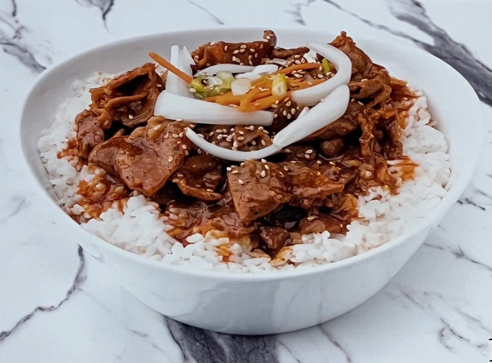 Spicy Pork Bulgogi Bowl