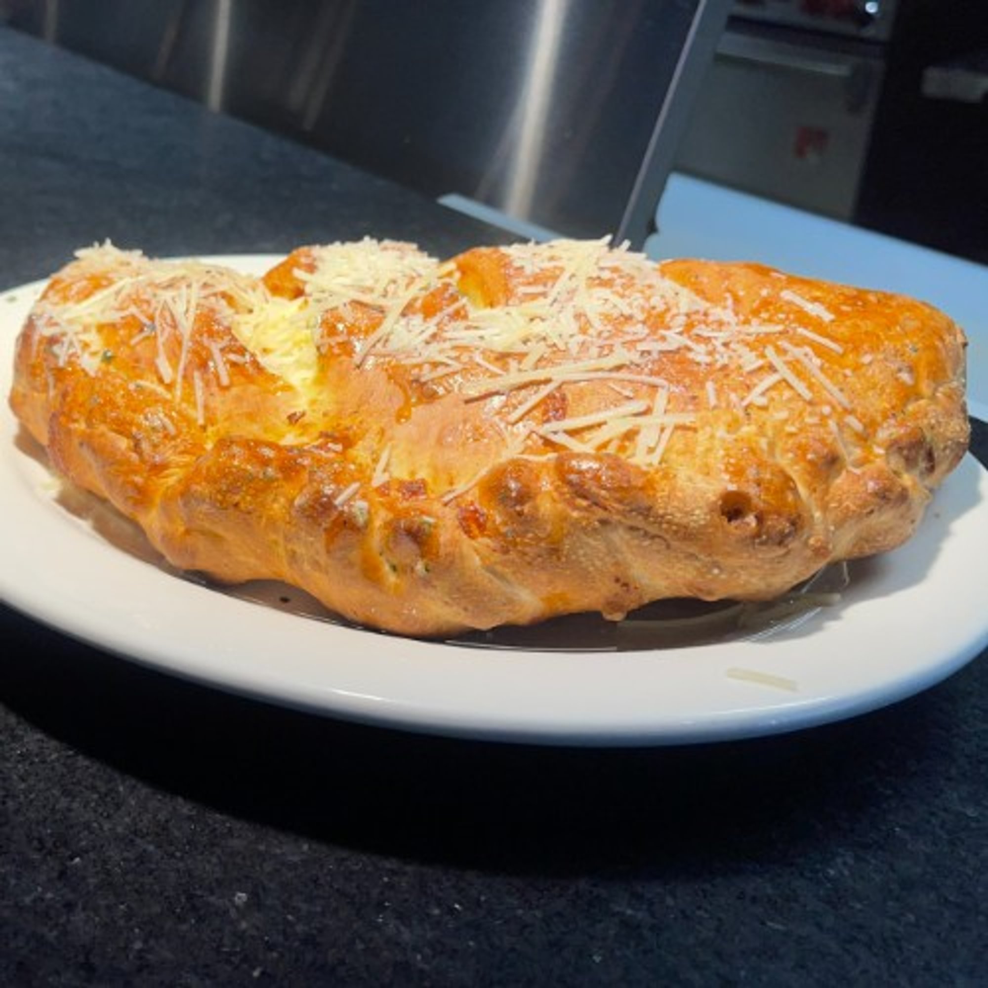 BBQ Chicken Calzone