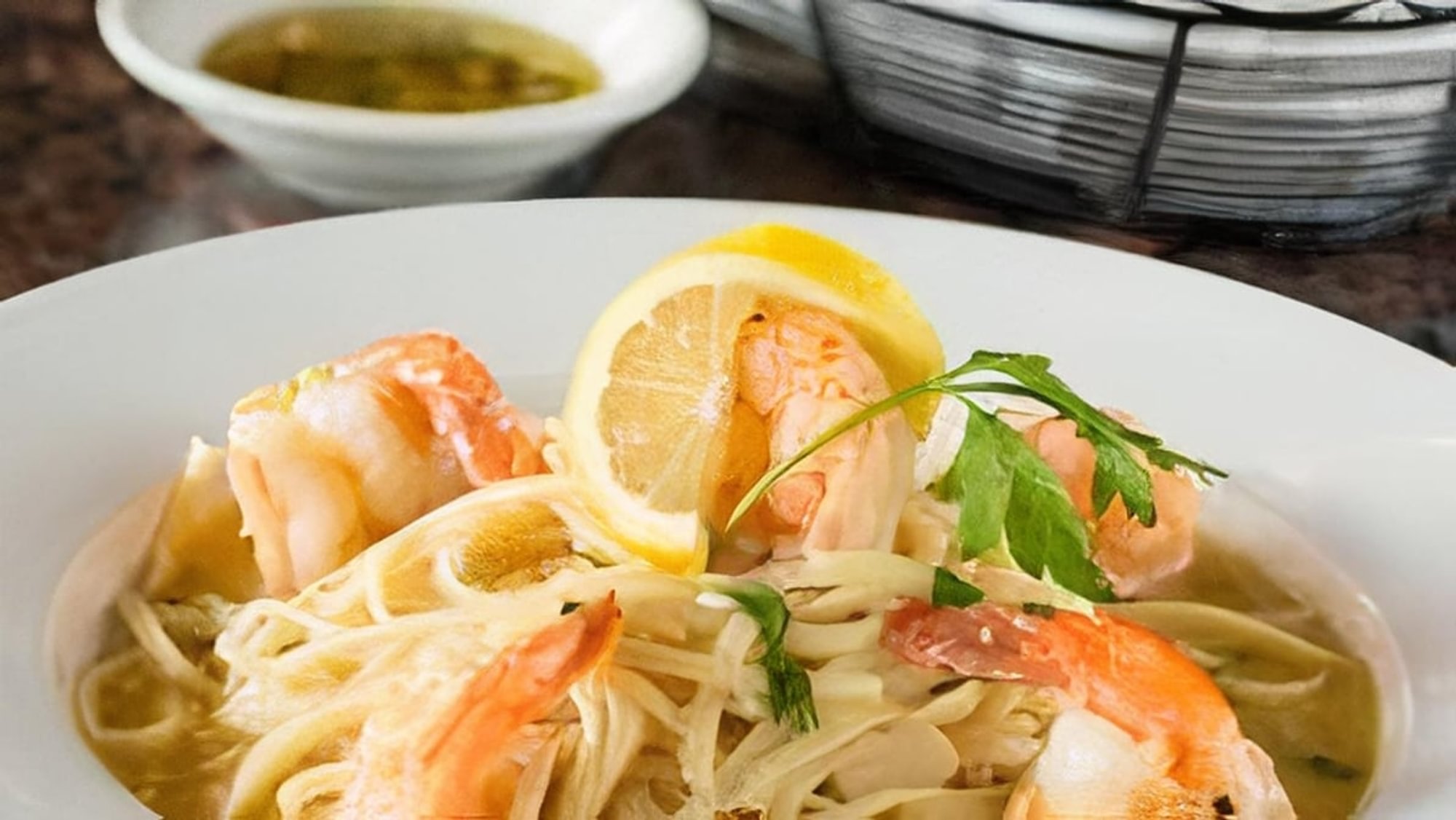 Shrimp scampi