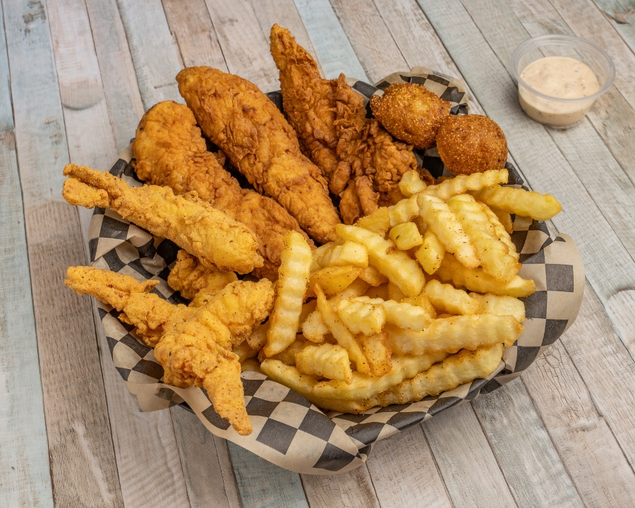 6 Piece Fried Platter