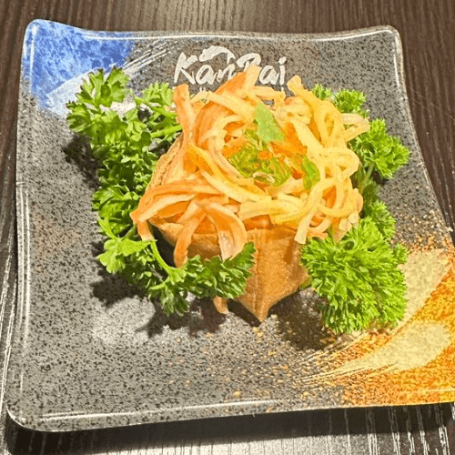 Spicy Crabmeat Inari Sushi
