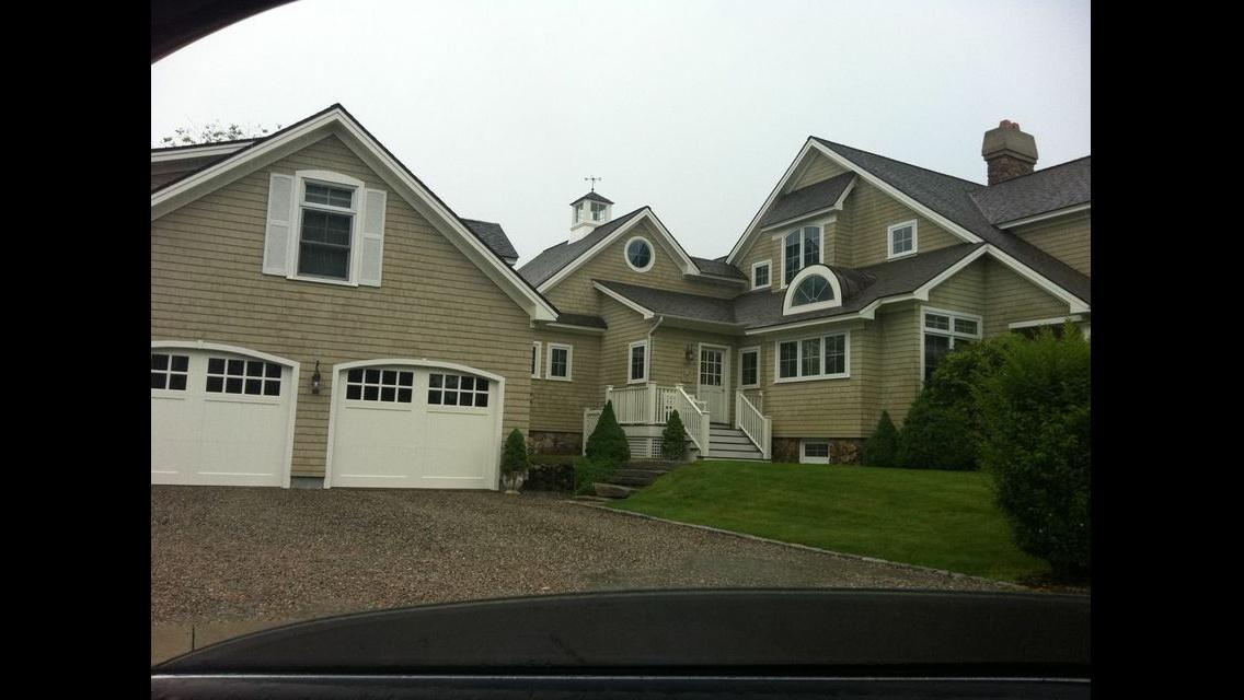 We installed everything on the entire outside of this house. Roof,siding, decks, Trim, ect