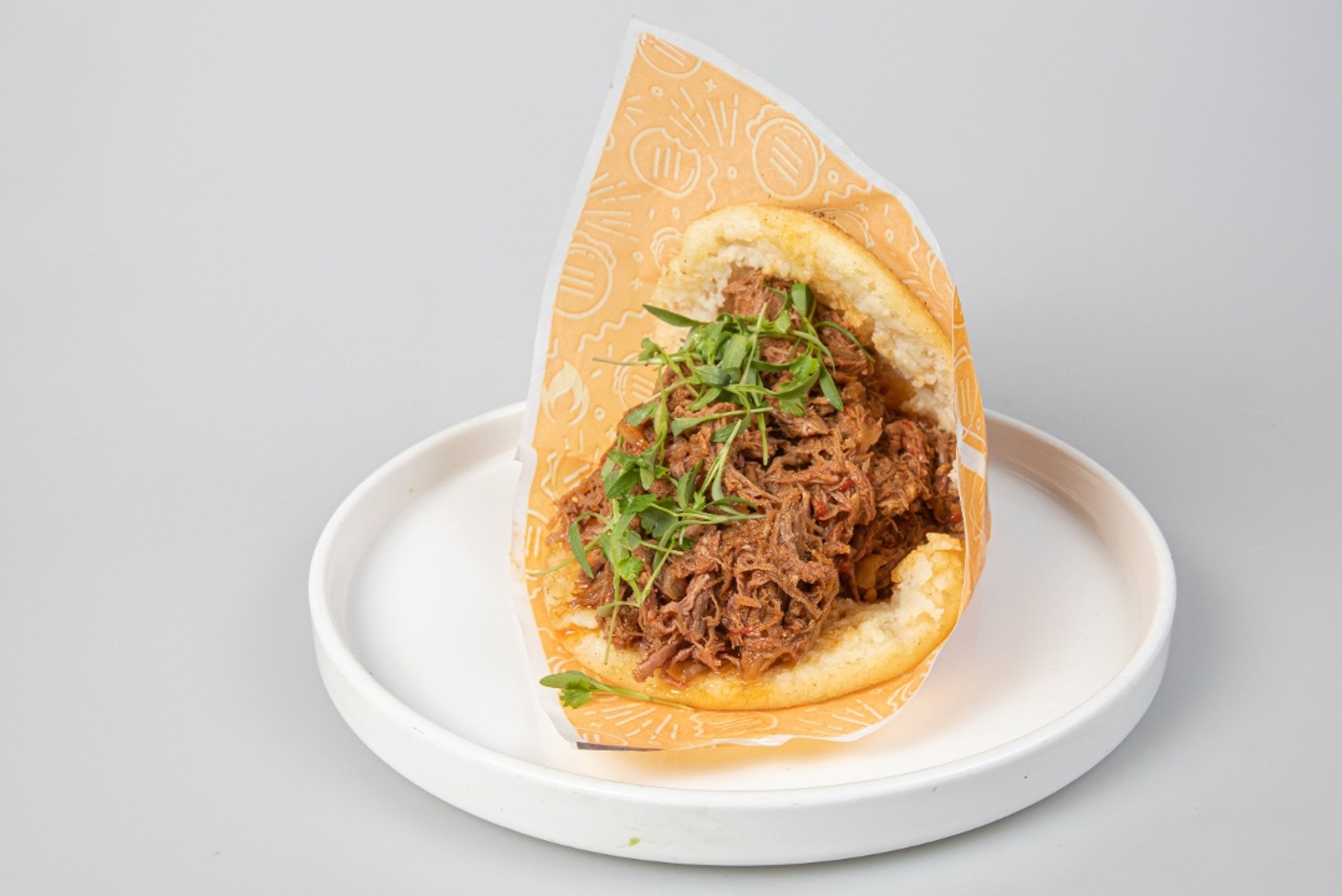 Arepa Shredded Beef