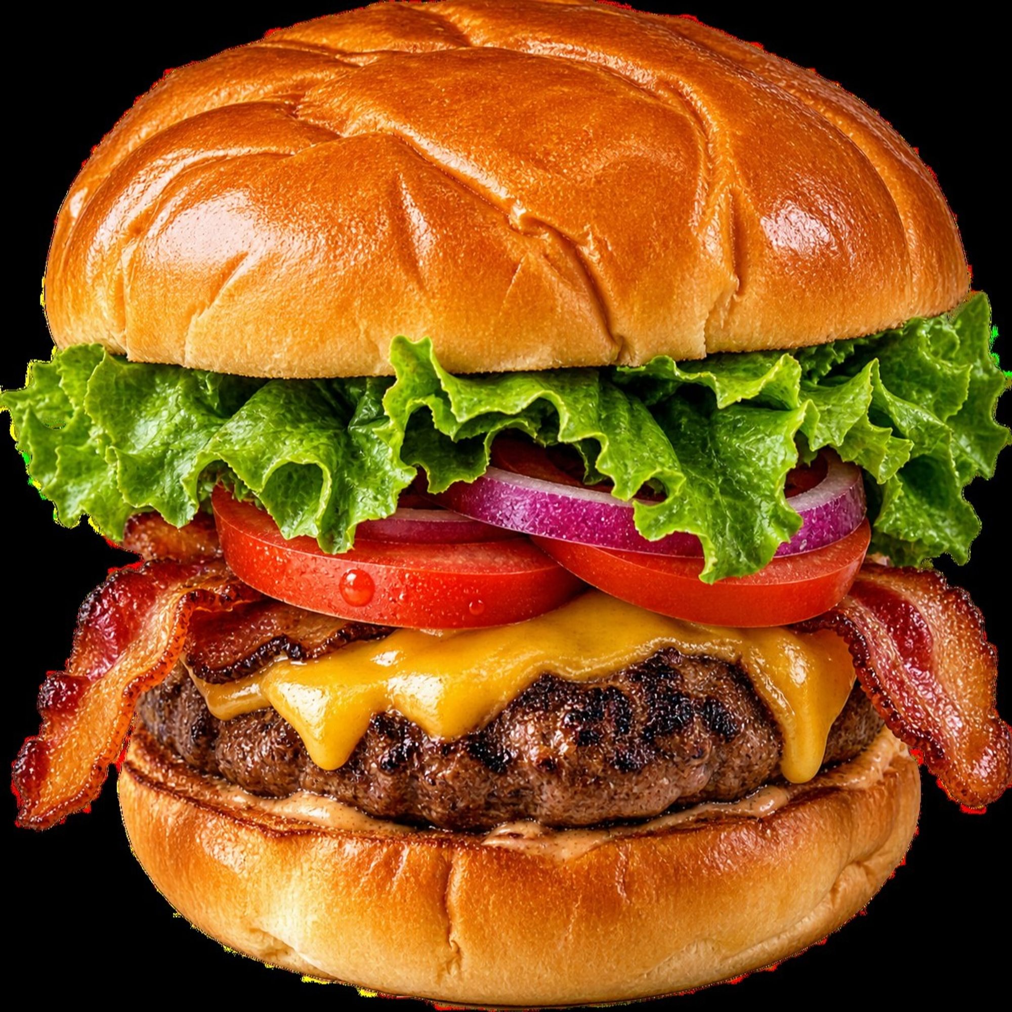 BBQ BACON & CHEDDAR BURGER