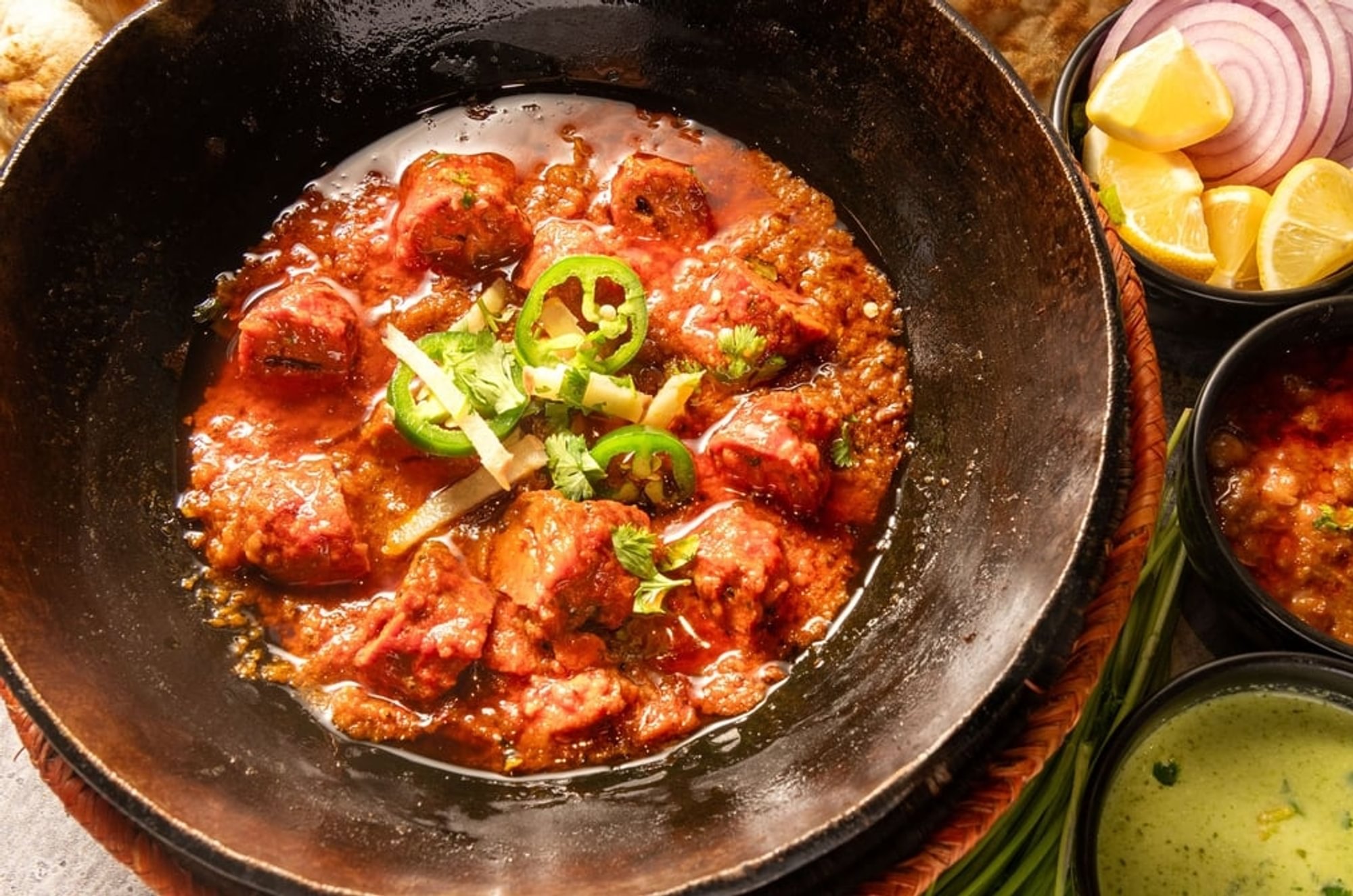 Chicken Kabob Karahi