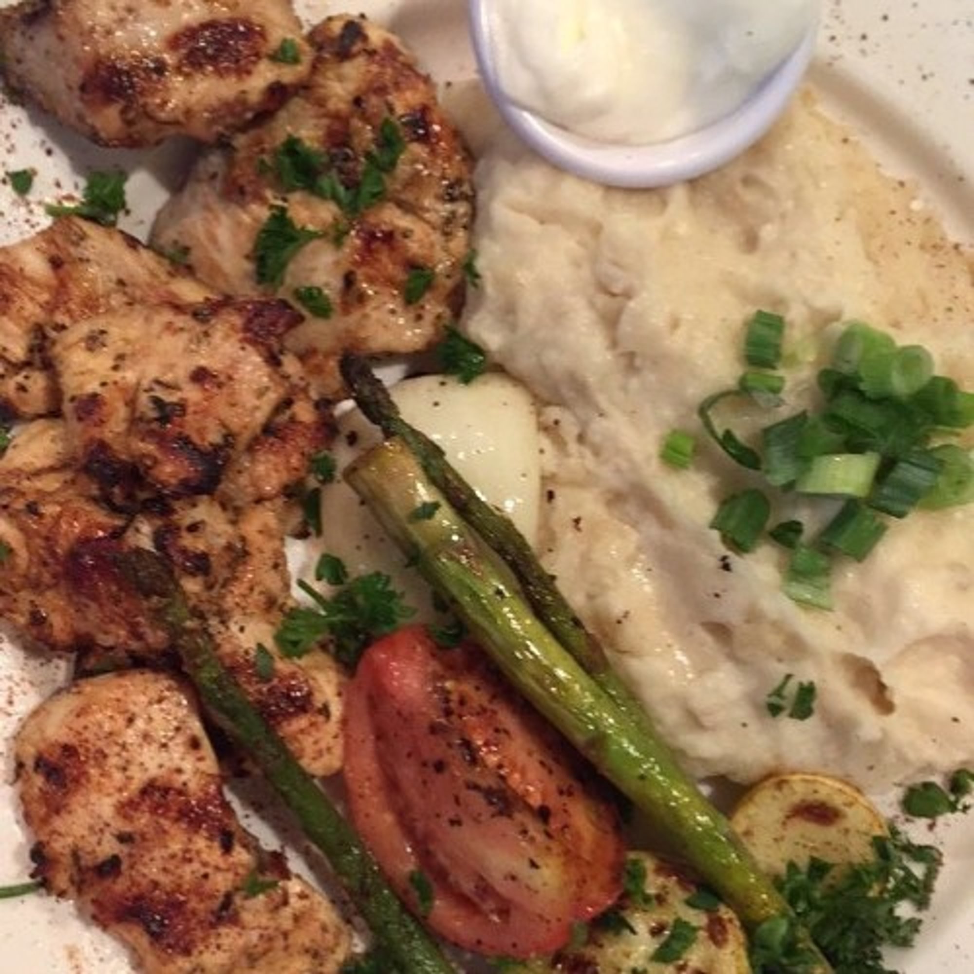Chicken Kebab Plate