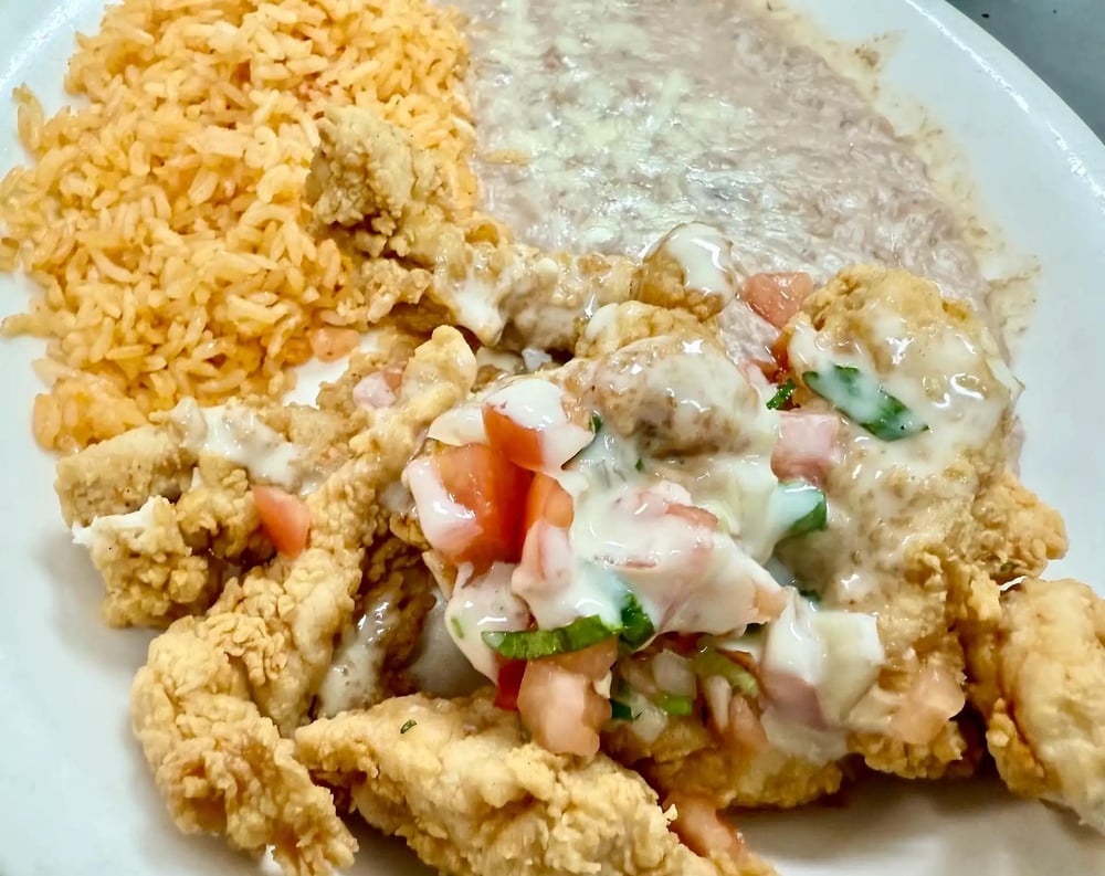 Chicken Fingers, Rice & Beans