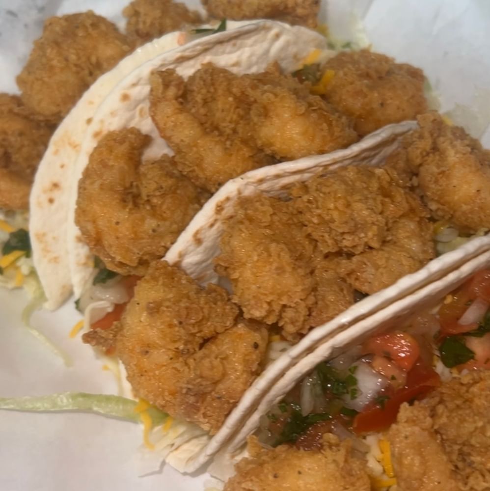 Soft Shrimp taco