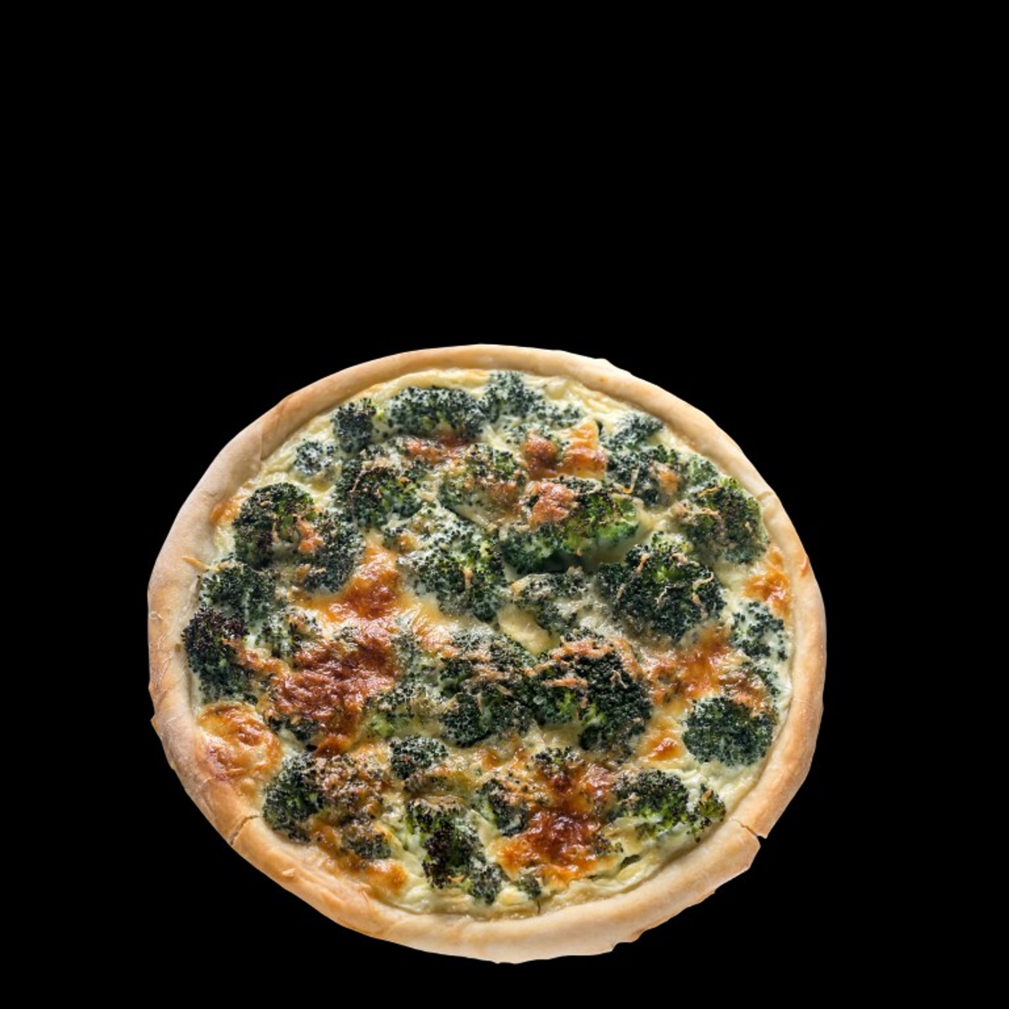 Broccoli pizza
