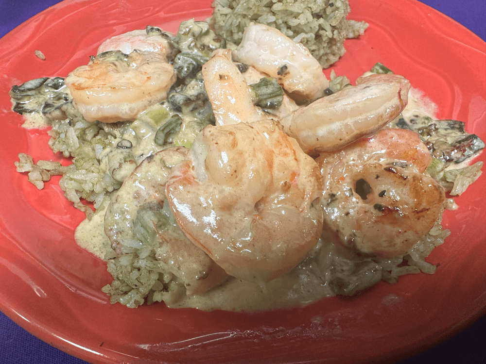 Poblano Scampi