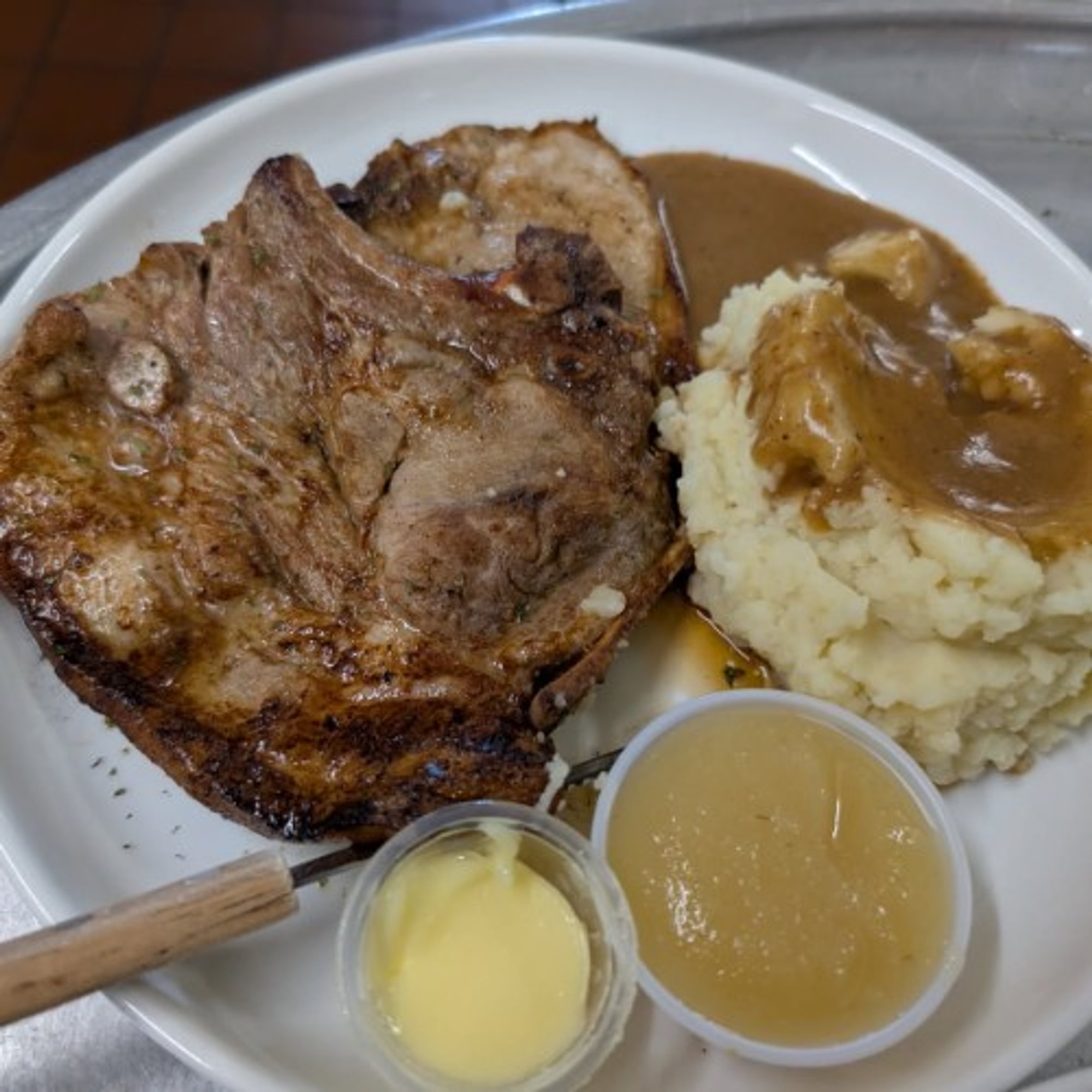 Broiled Center Cut Pork Chops