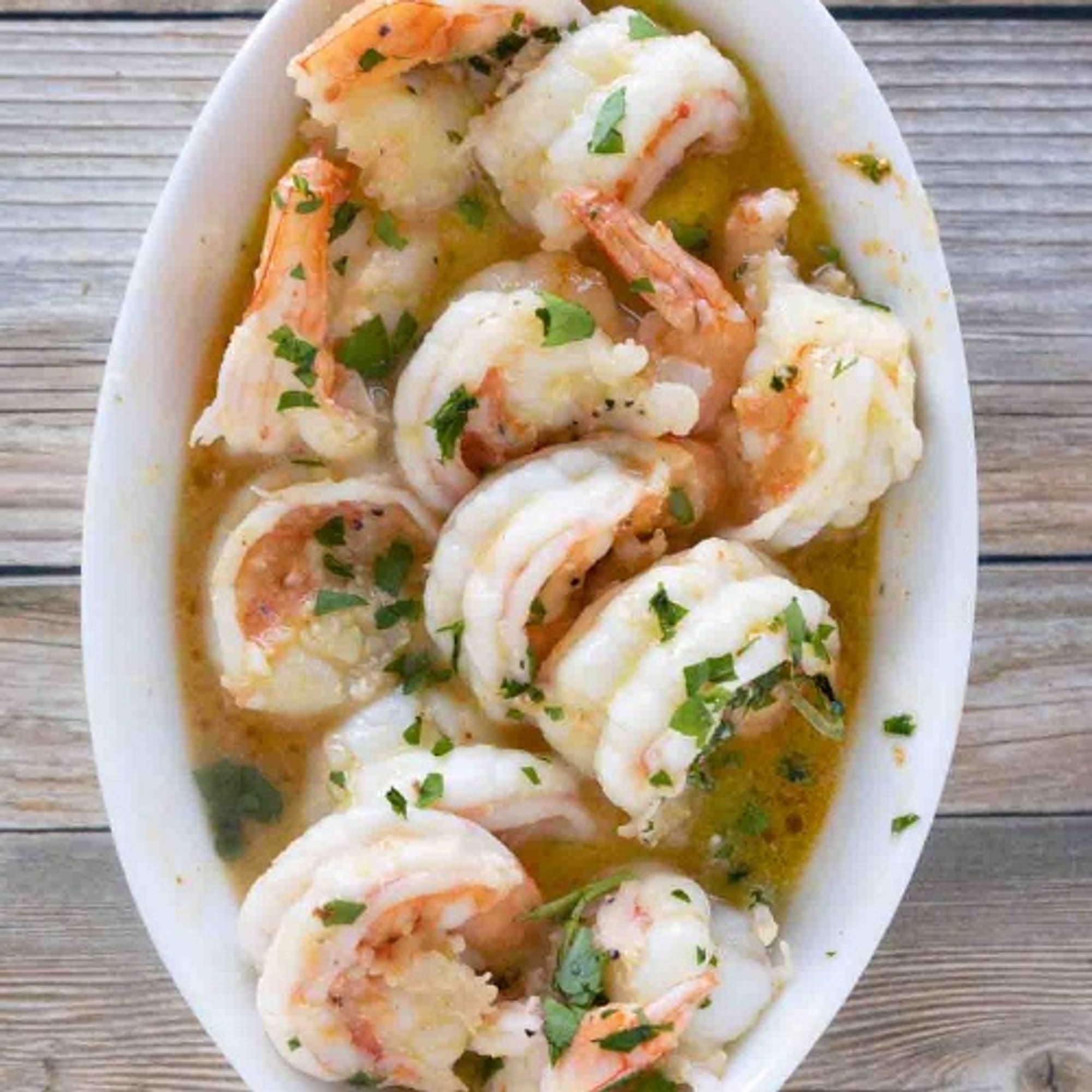 L. Shrimp Garlic Sauce