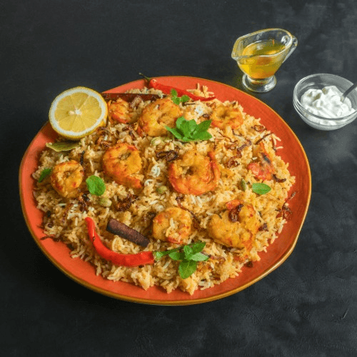 Shrimp Biryani (6pc)