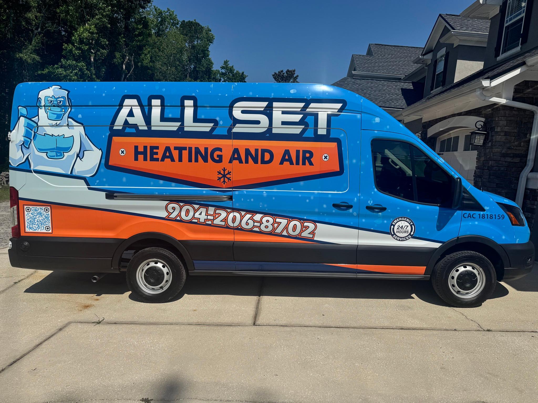 All Set Heating, Air And Plumbing of Middleburg Image