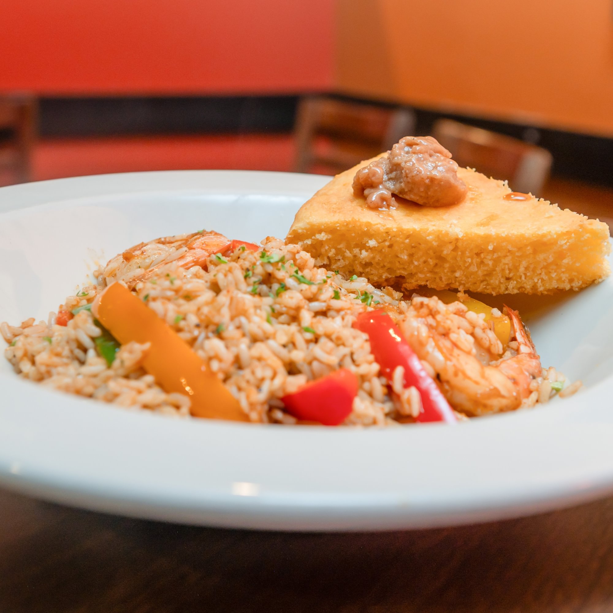 Cajun Shrimp & Dirty Rice