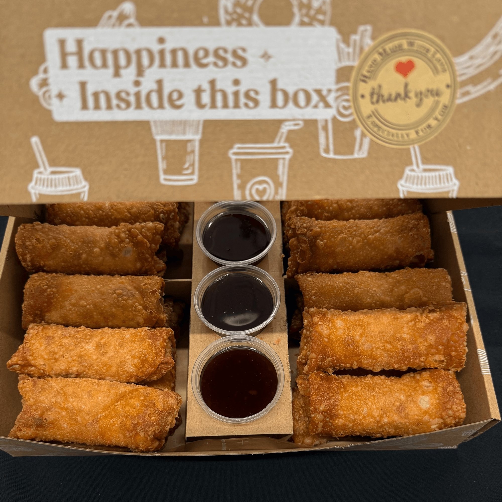 24-Piece Mini Egg Roll Box