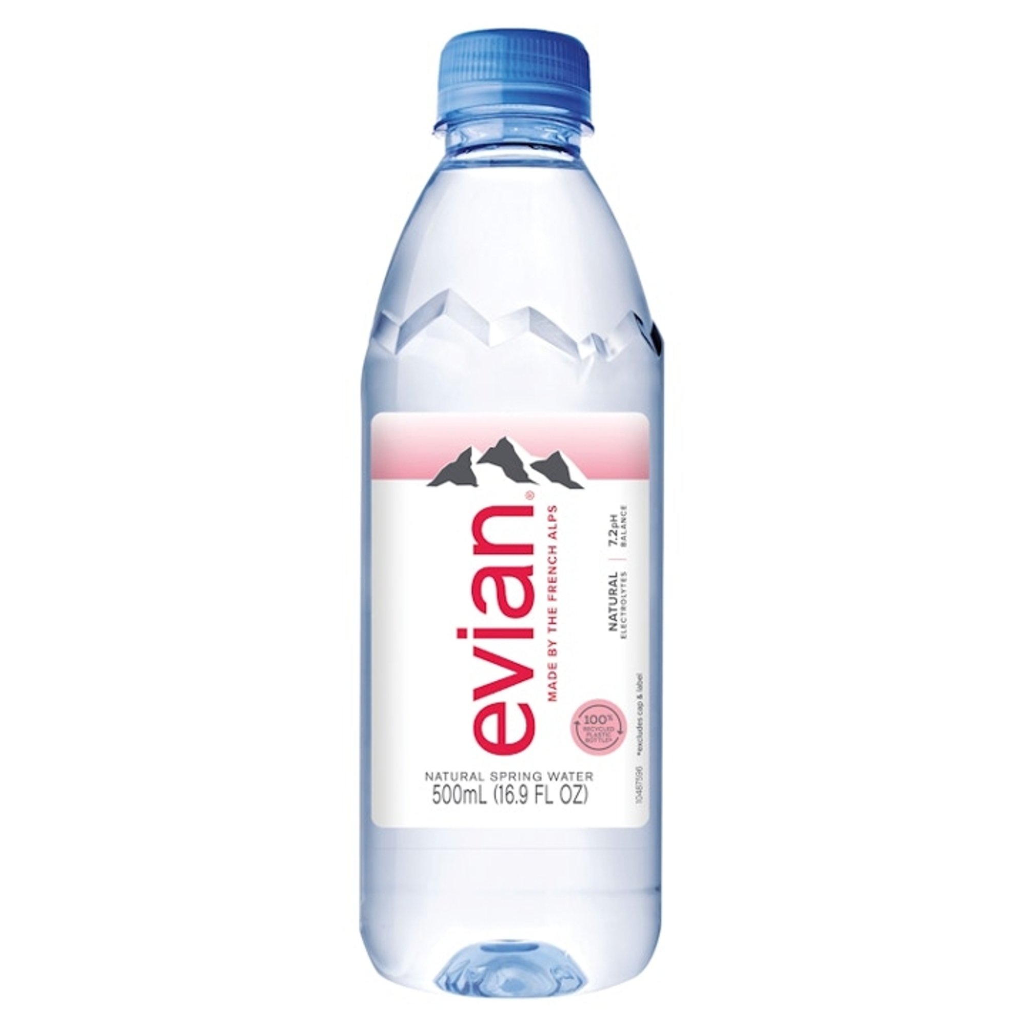 Evian Water Bottle
