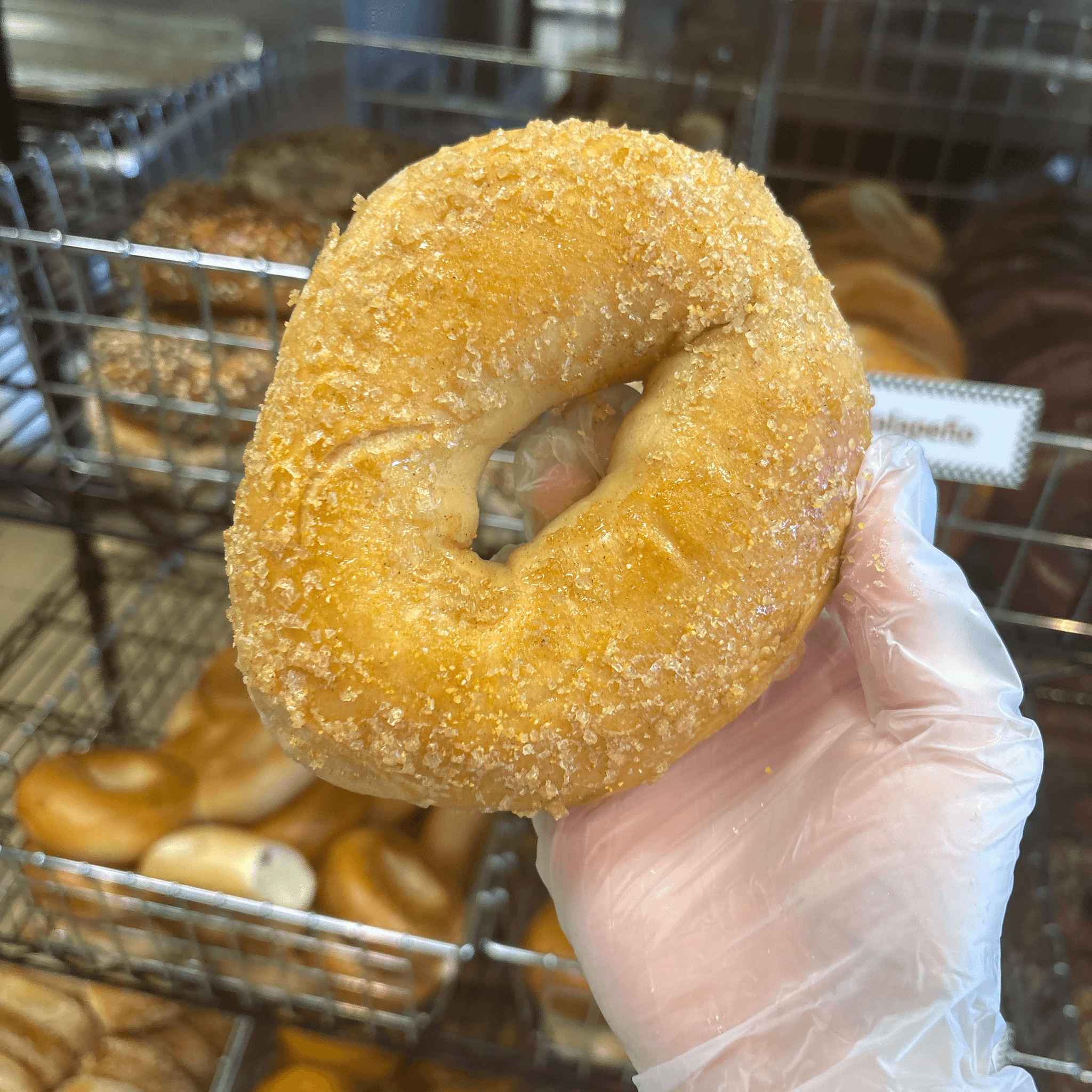 Cinnamon Crunch Bagel