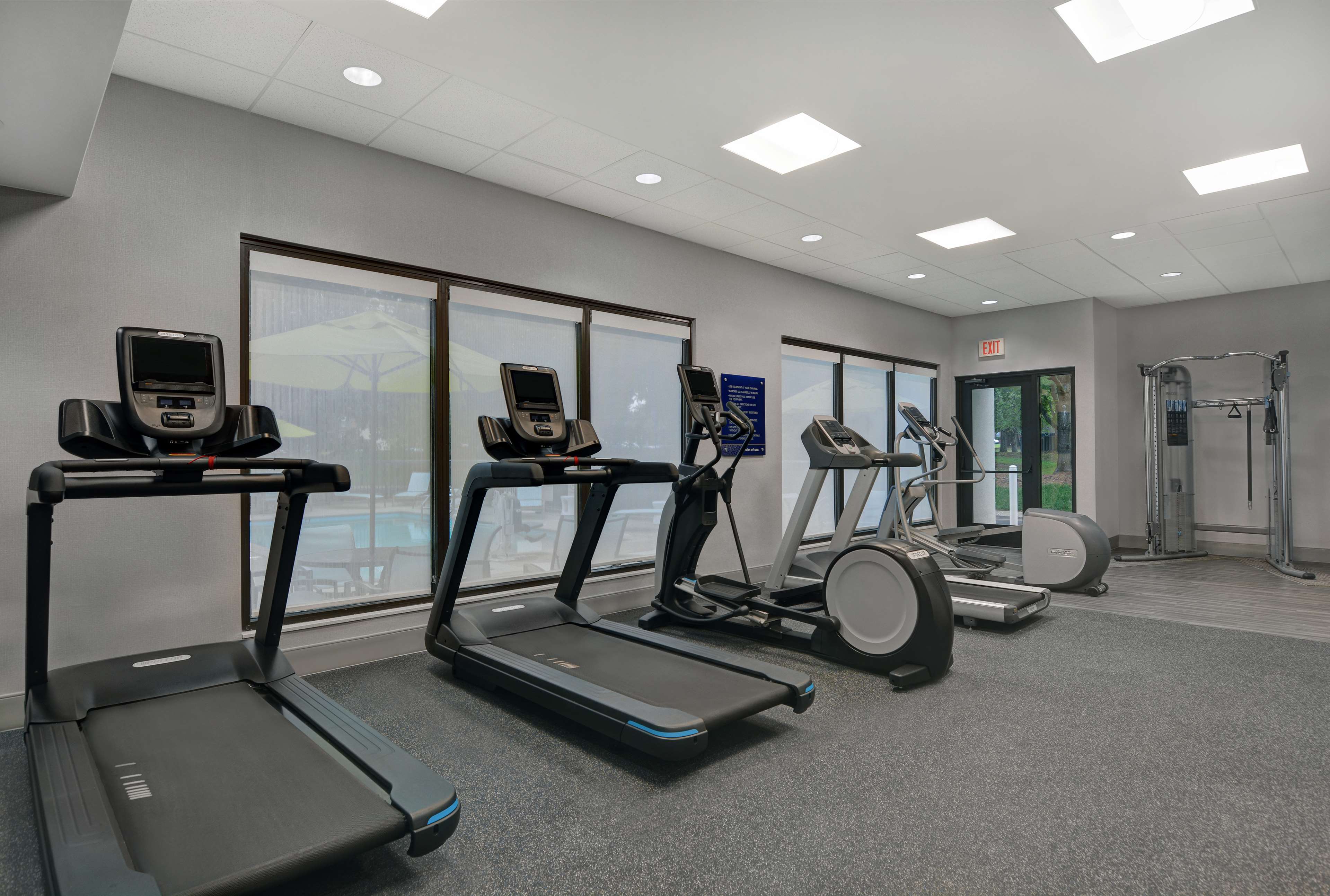 Health club  fitness center  gym