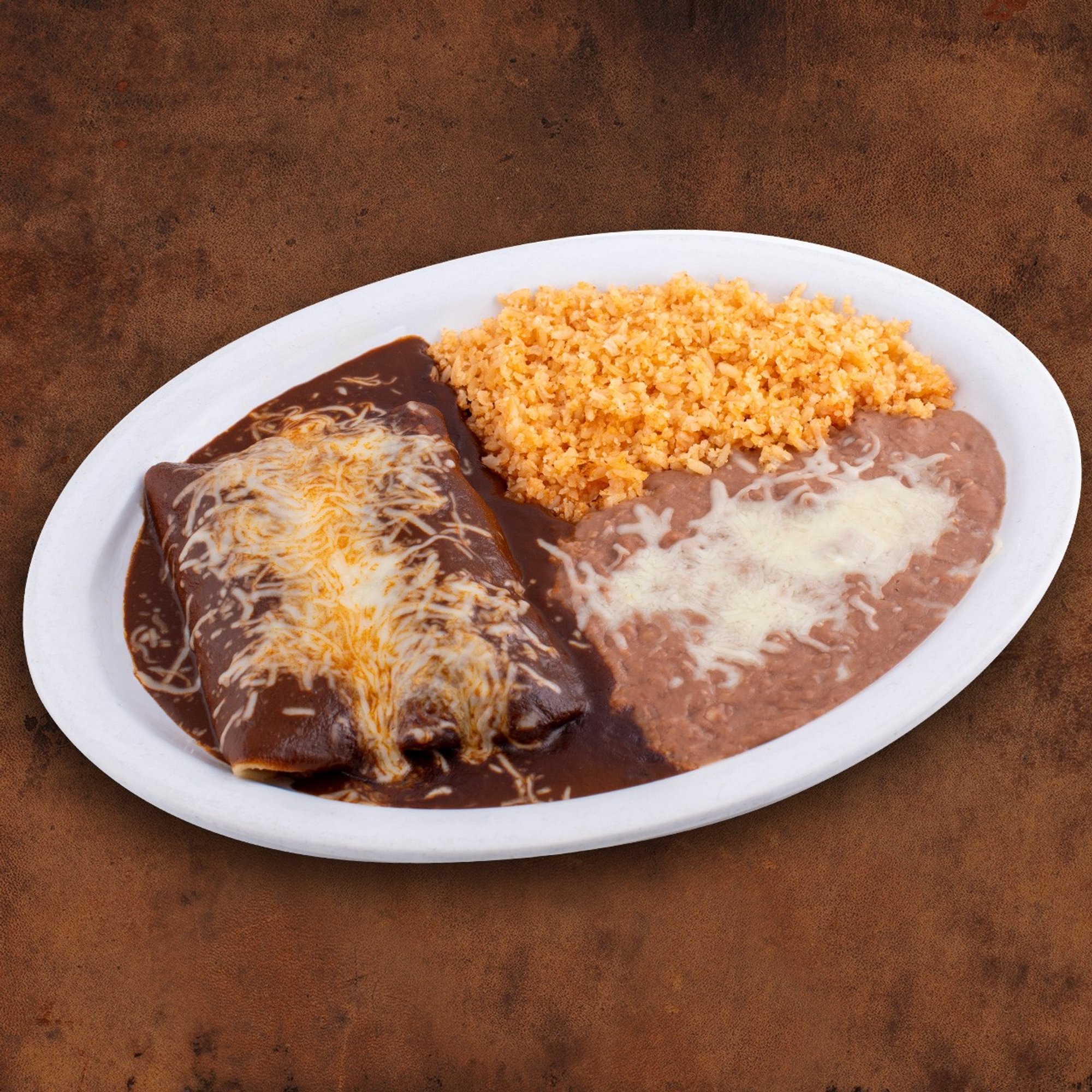 Corn Mole Enchiladas