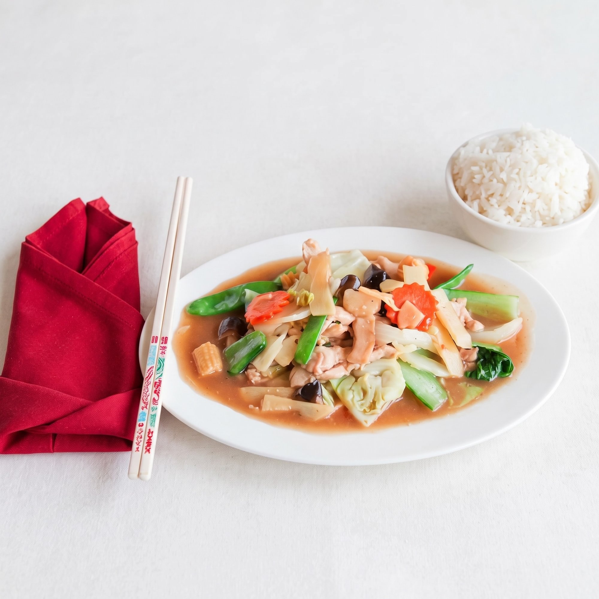Moo Goo Gai Pan Special Lunch