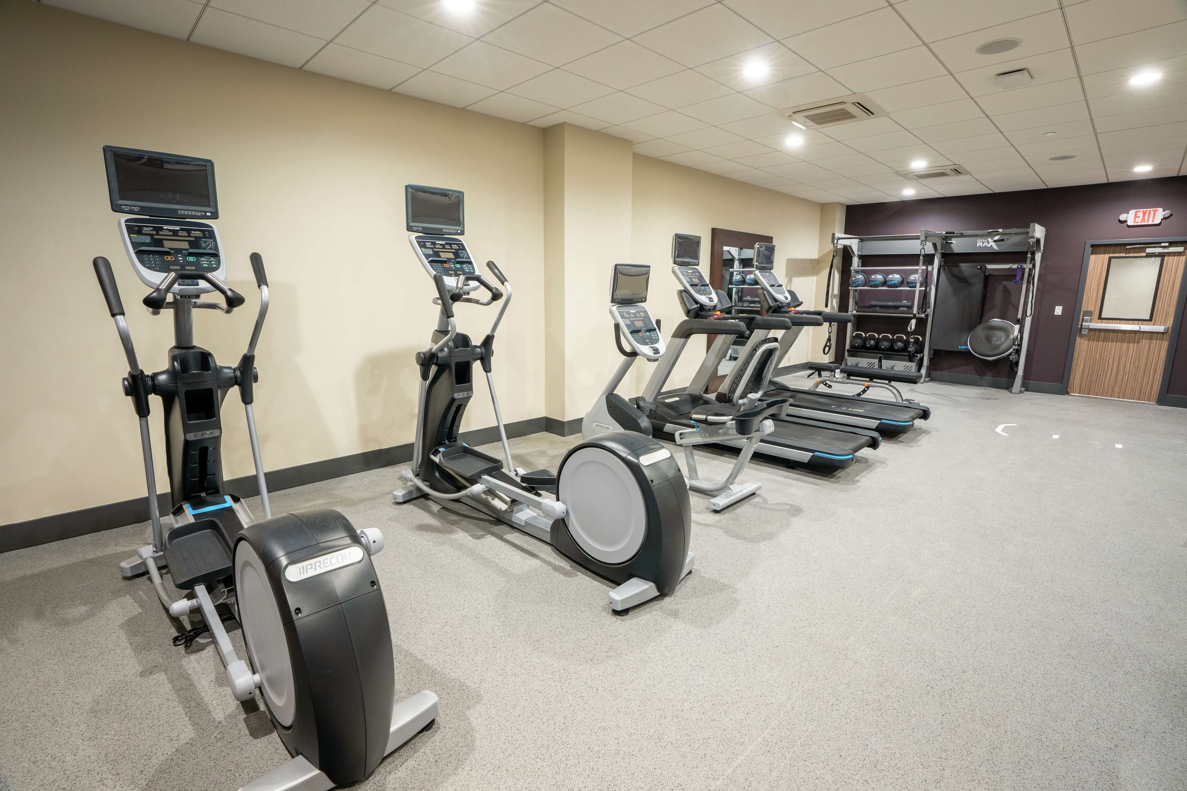 Health club  fitness center  gym