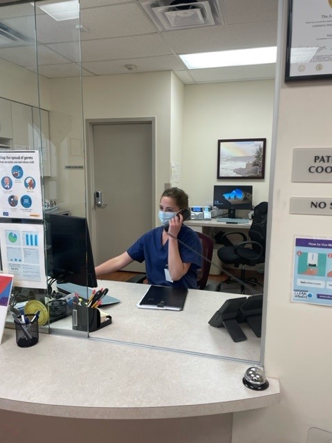 Staff member at Valley Access Center