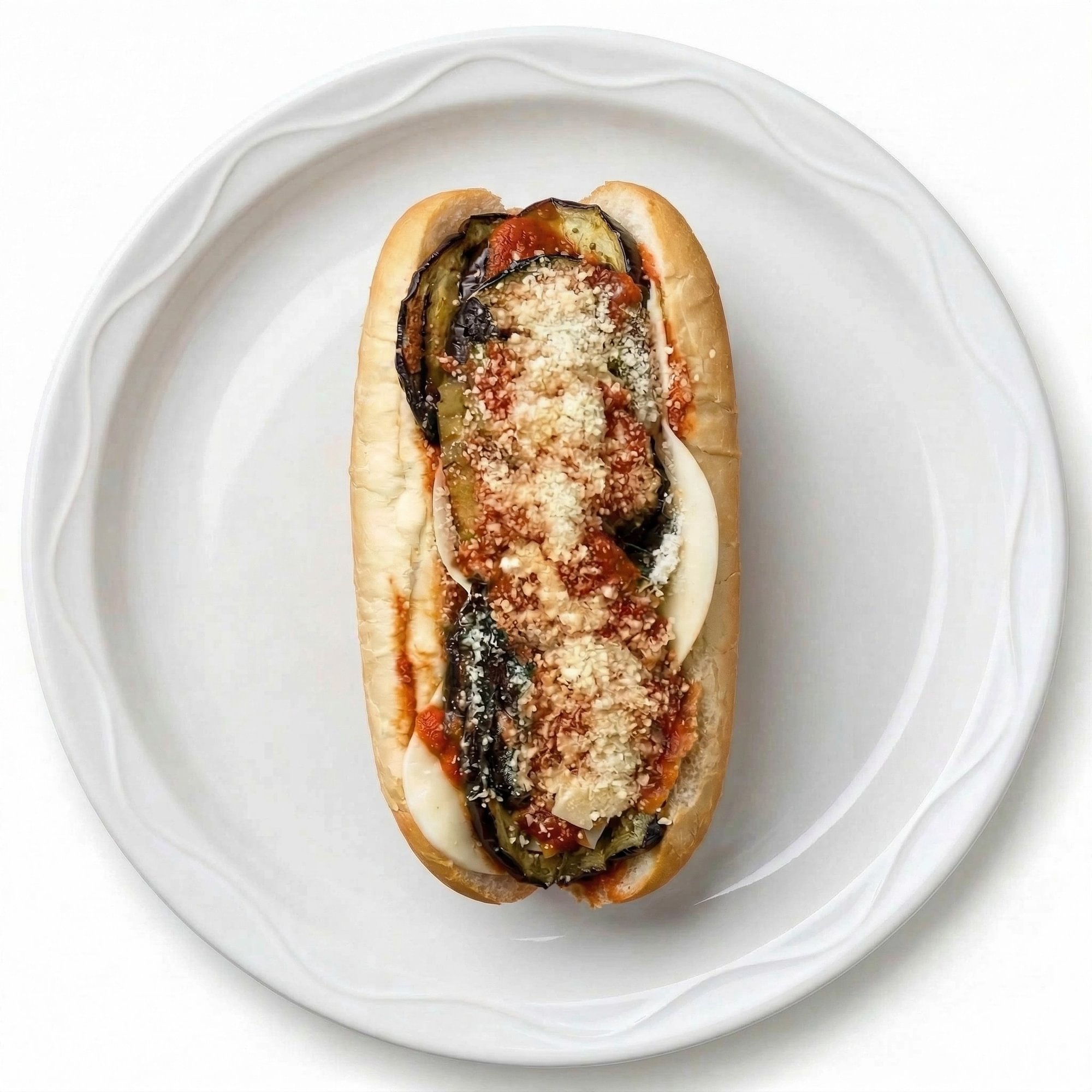 Eggplant Parmigiana Sub