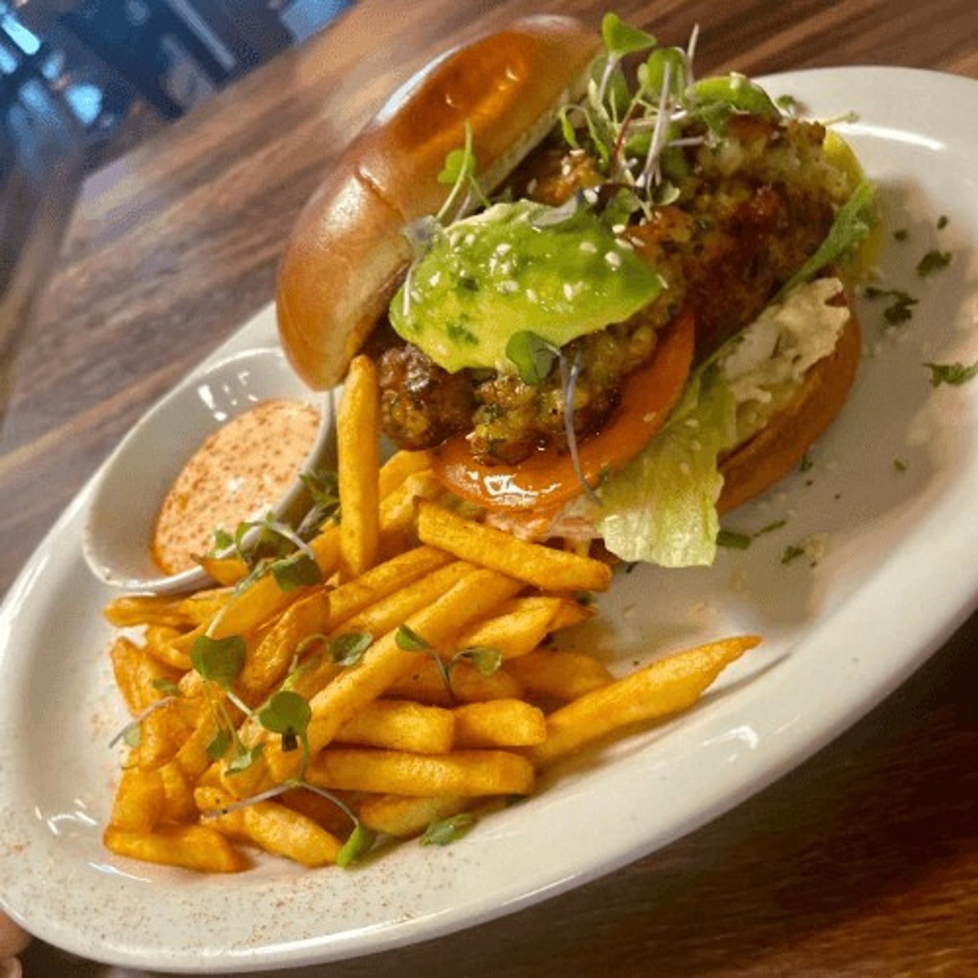 Shrimp Burger