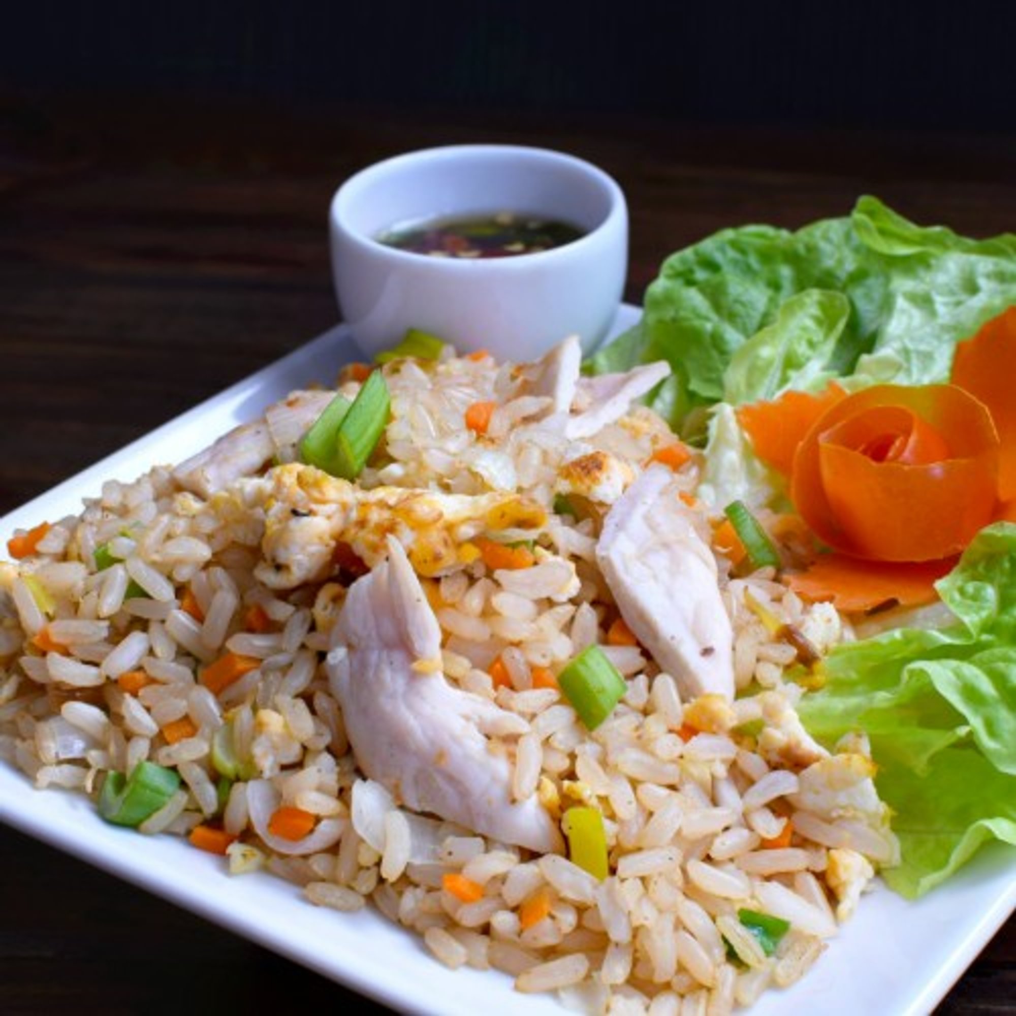 F3. Chicken Fried Rice - Com Chien Ga