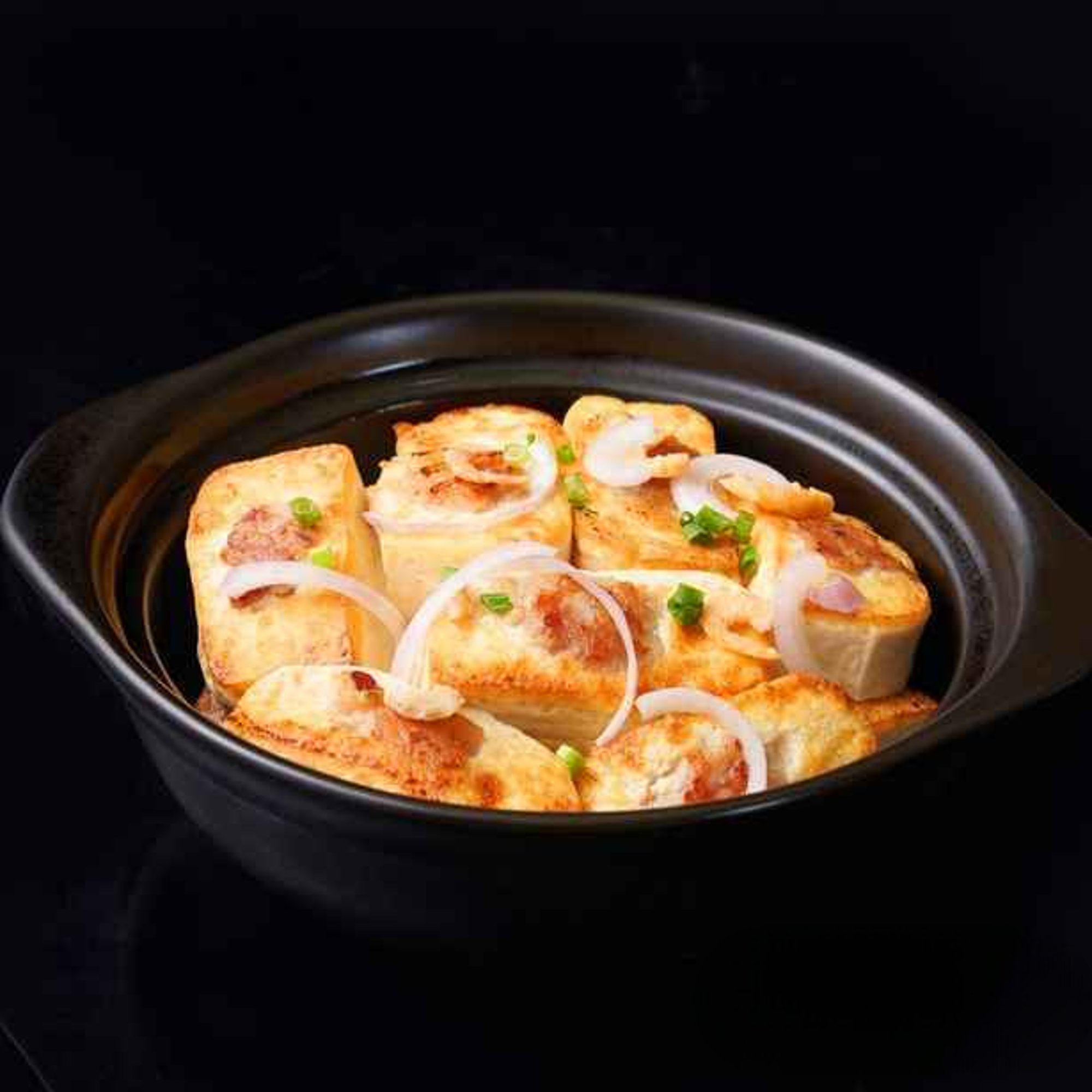SF13. 豉油皇蒸釀豆腐/Steamed Stuffed Tofu w. Shrimp in Supreme Soy Sauce